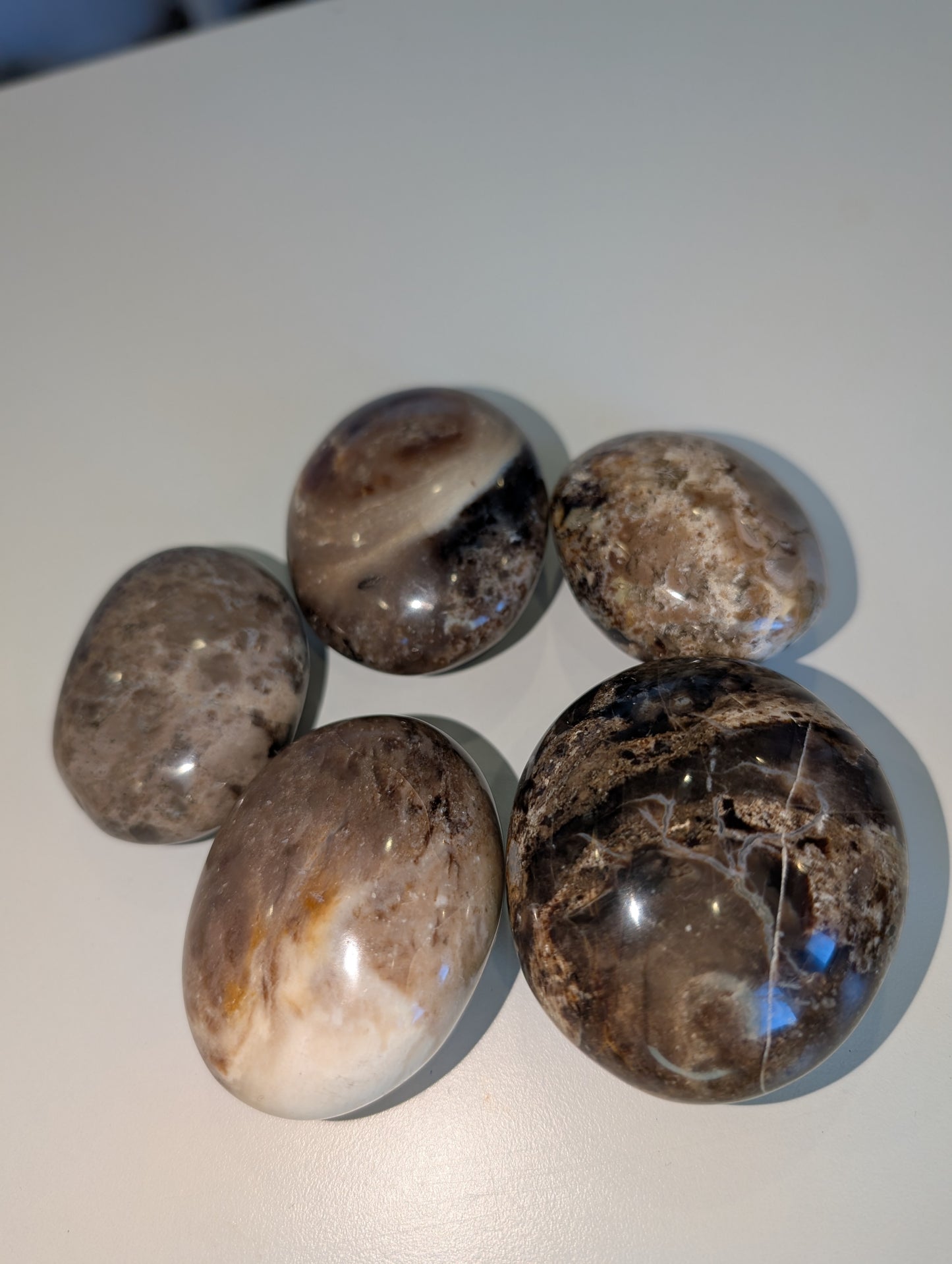 Chocolate calcite palms (6)