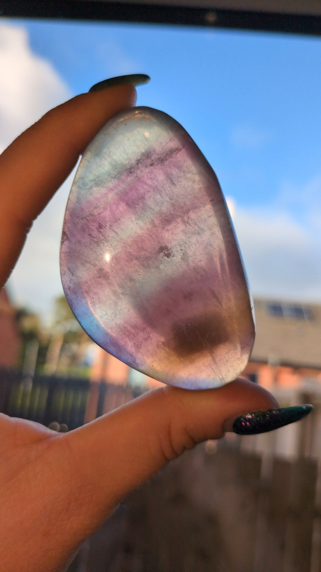 Large candy flourite palm ✨