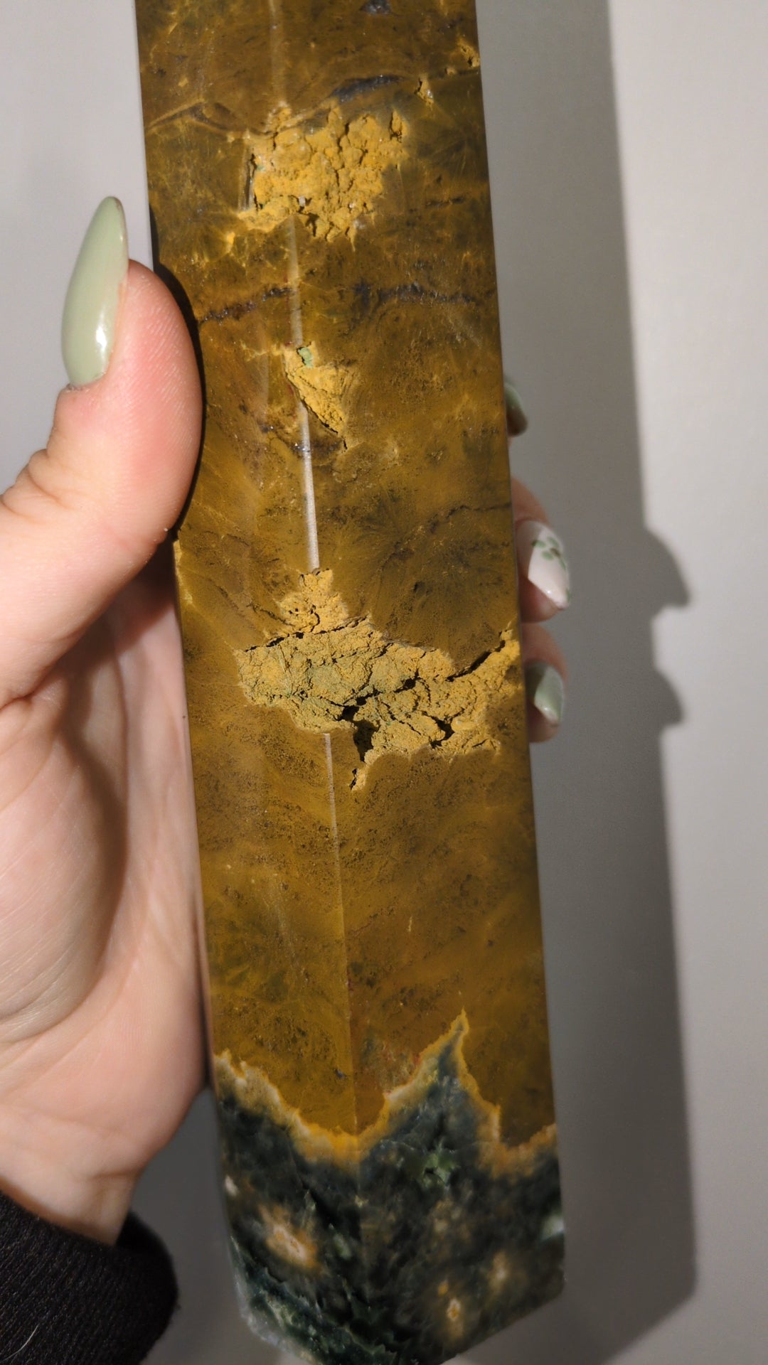 Large ocean jasper tower ✨