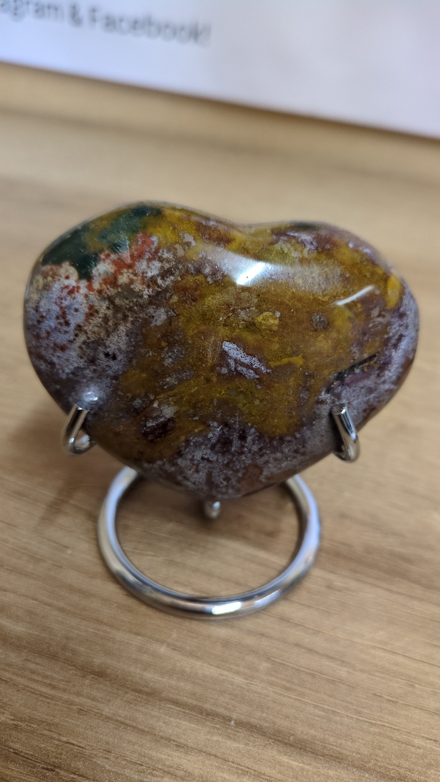 ocean jasper mix moss agate B ✨