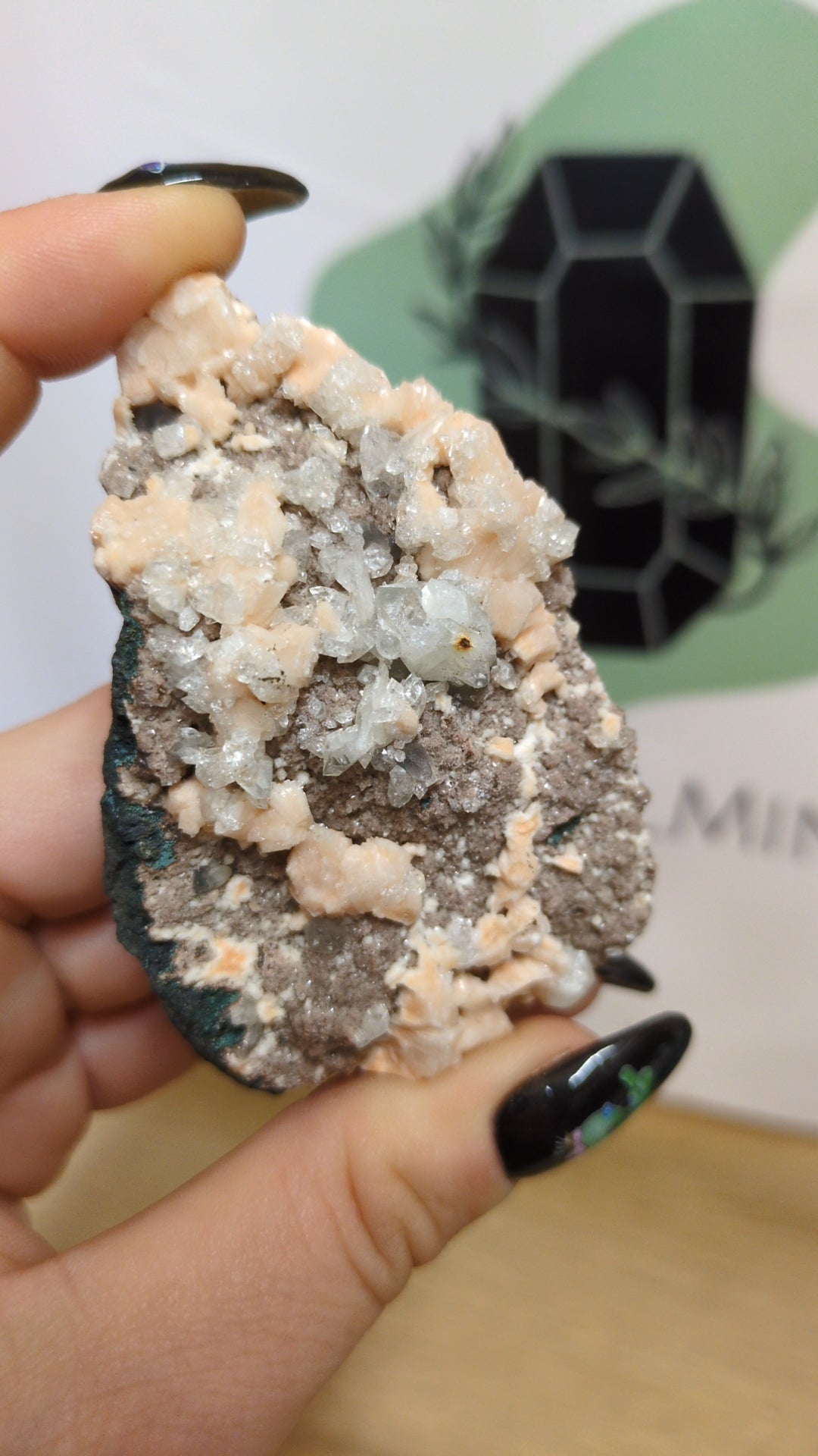 Apophyllite and stilbite ✨