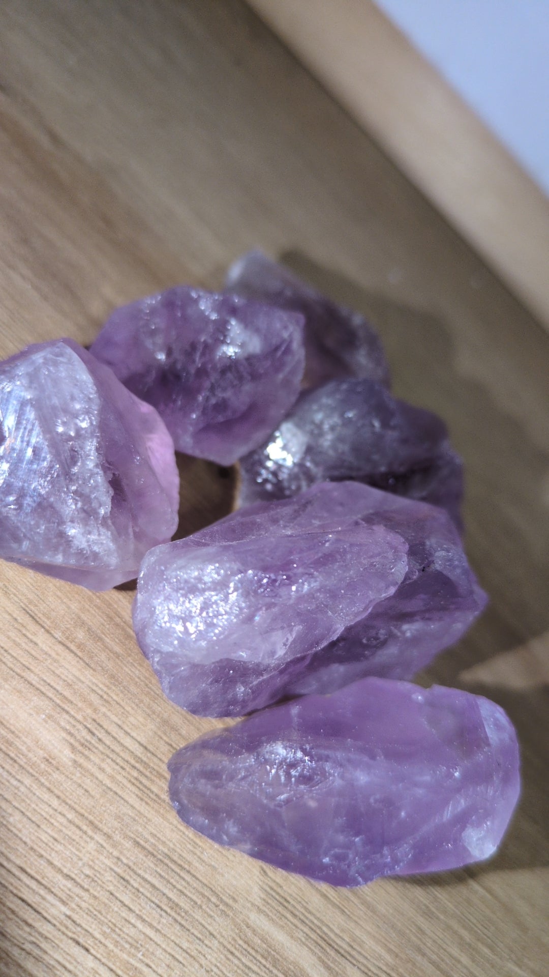 Raw amethyst chunks ✨
