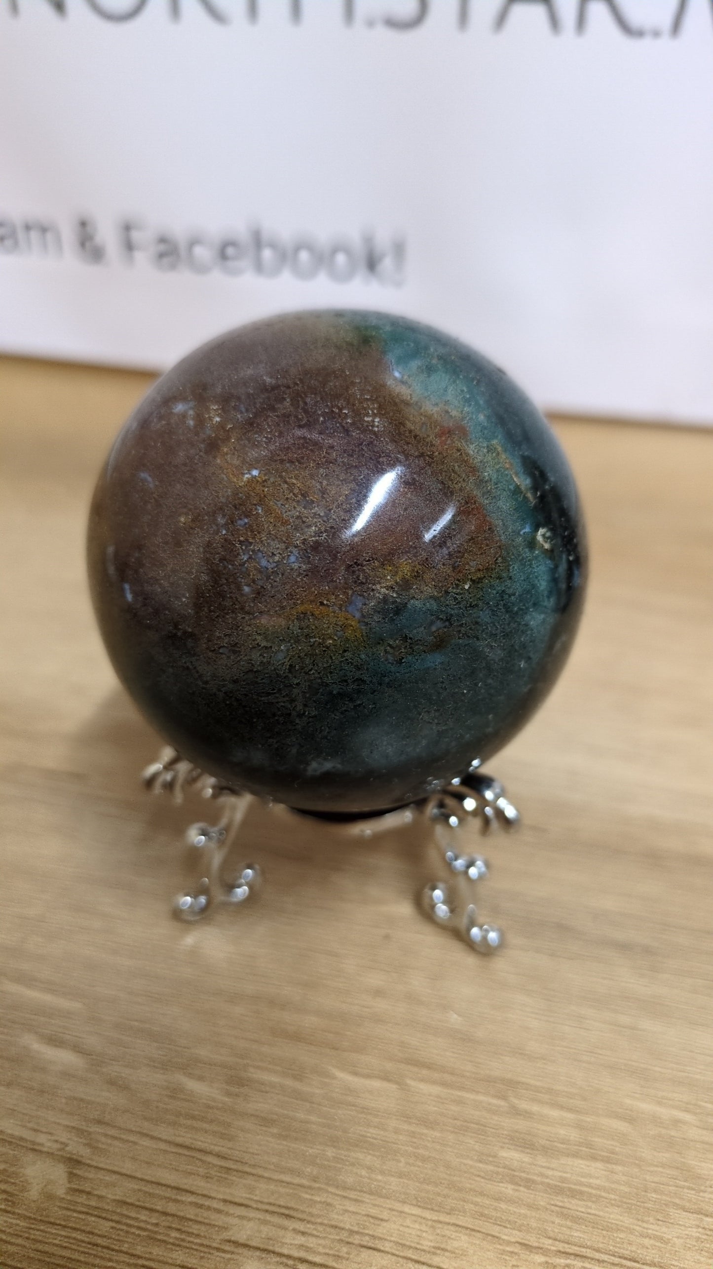 Ocean jasper mix moss agate ✨