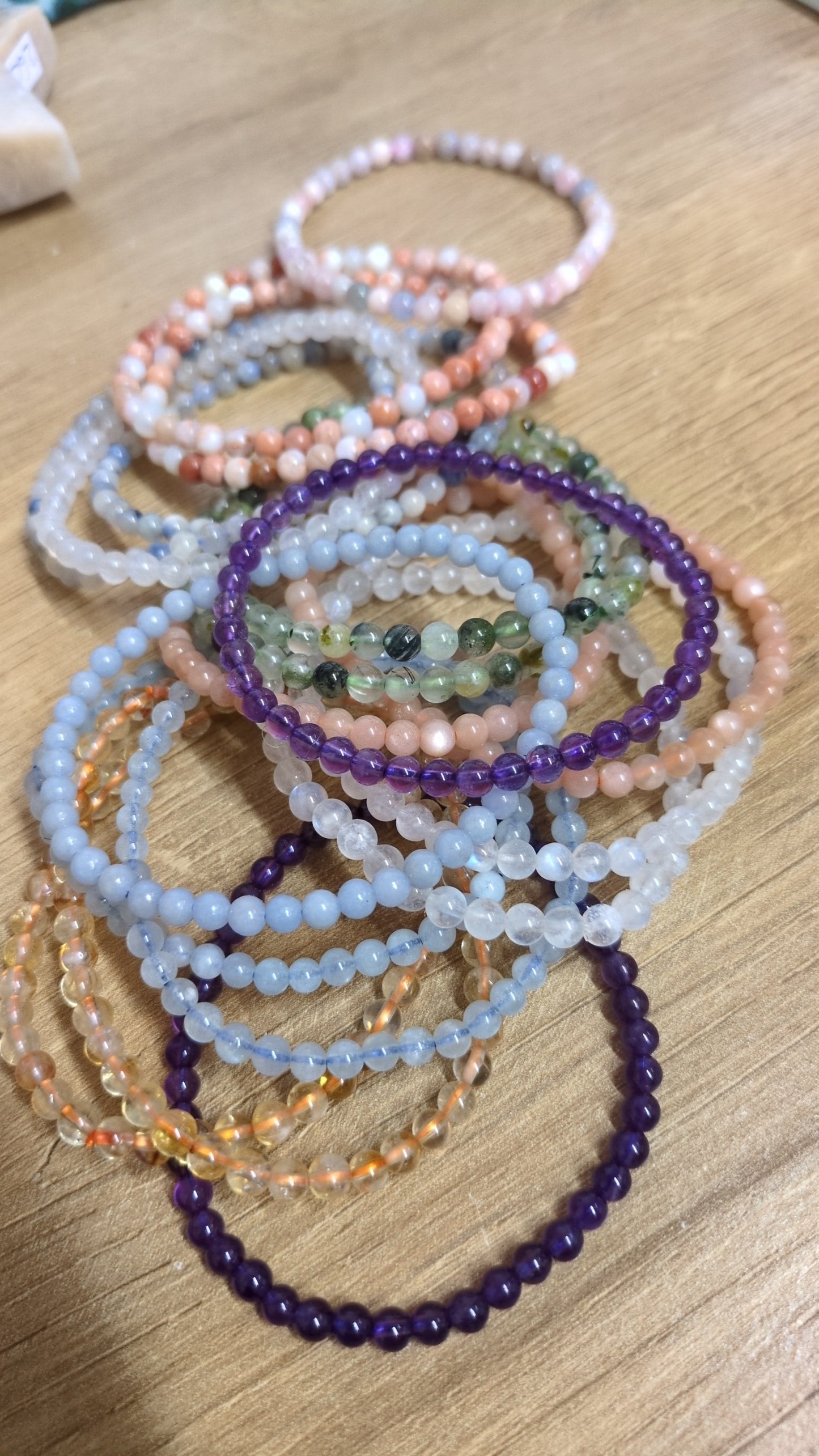 4mm beaded bracelets ✨ £5