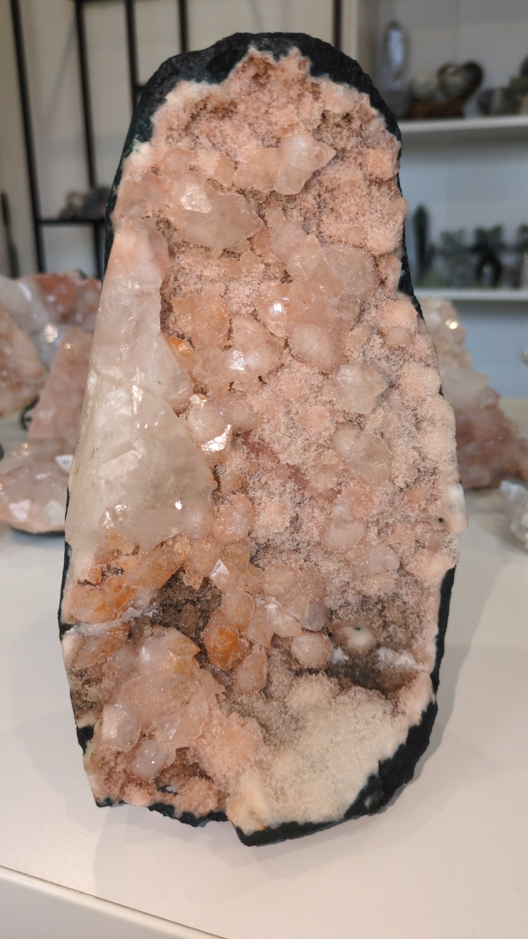 Pink sunset Apophyllite ✨