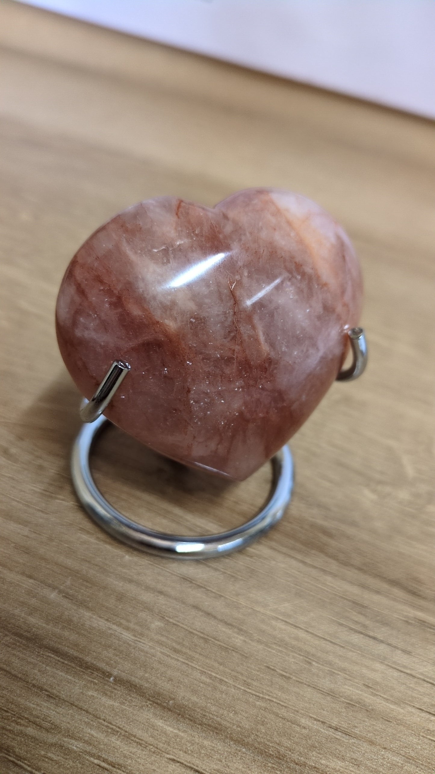 Fire quartz heart ❤️