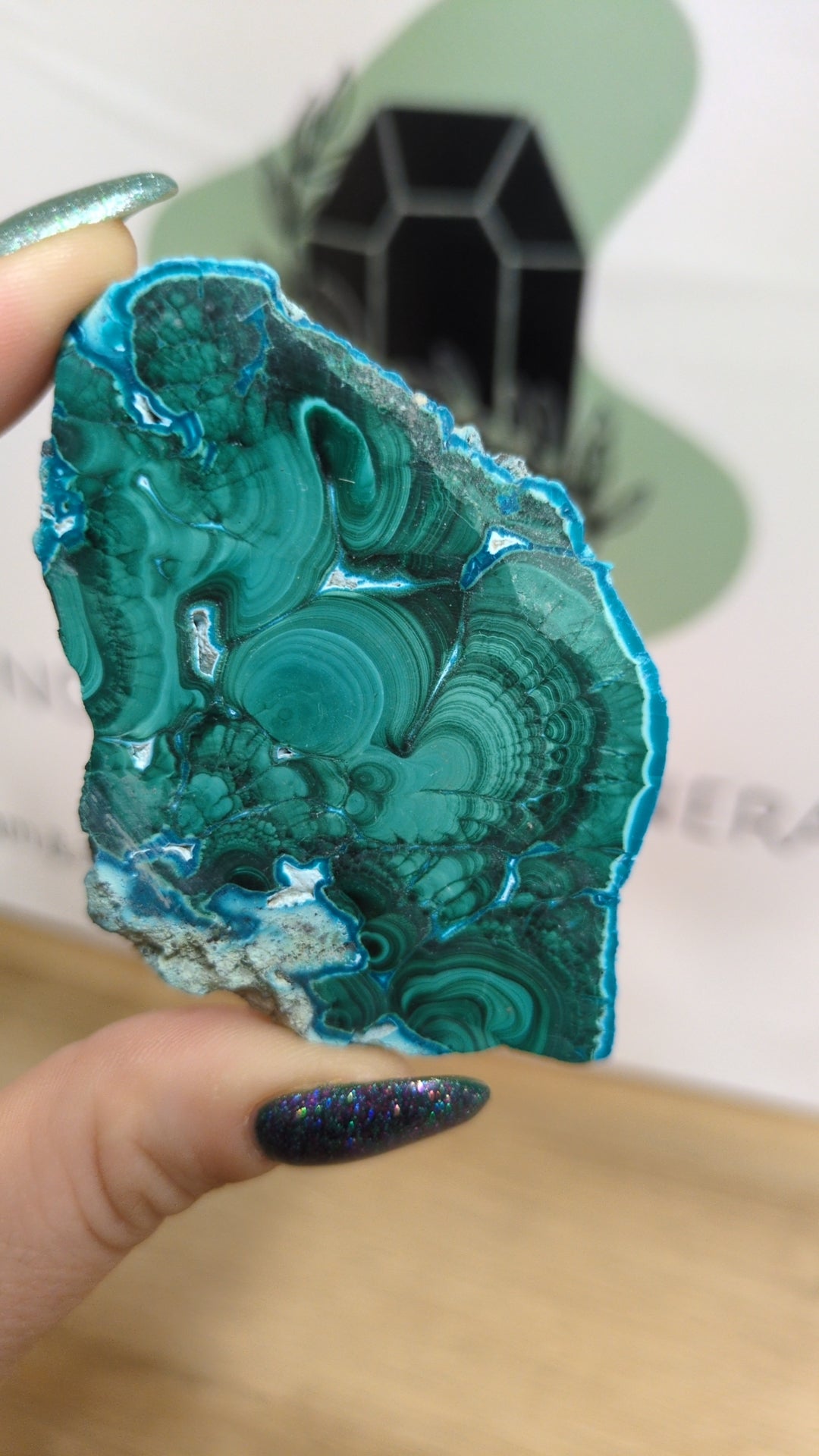 Cryscoolla & Malachite Slab (C)