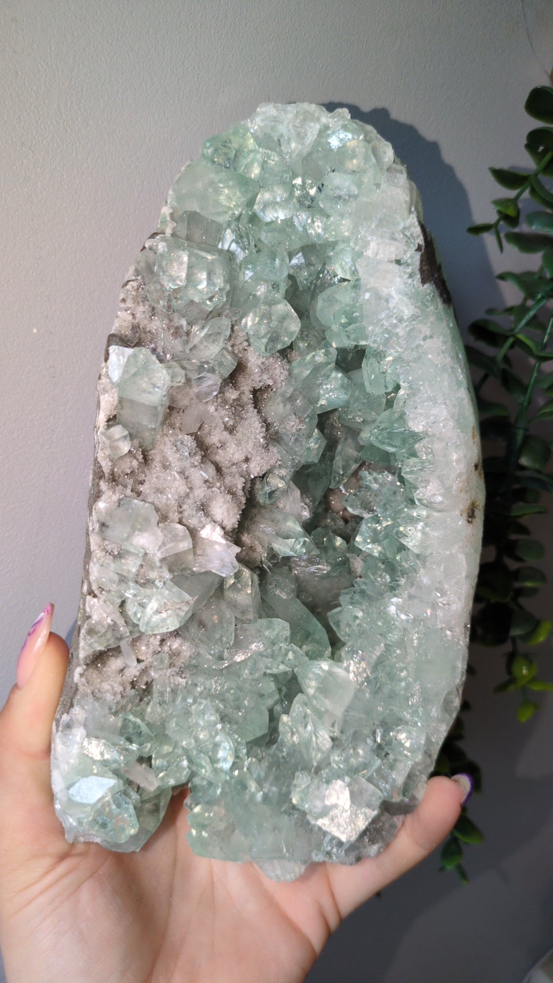 Icy Mint Apophyllite ✨