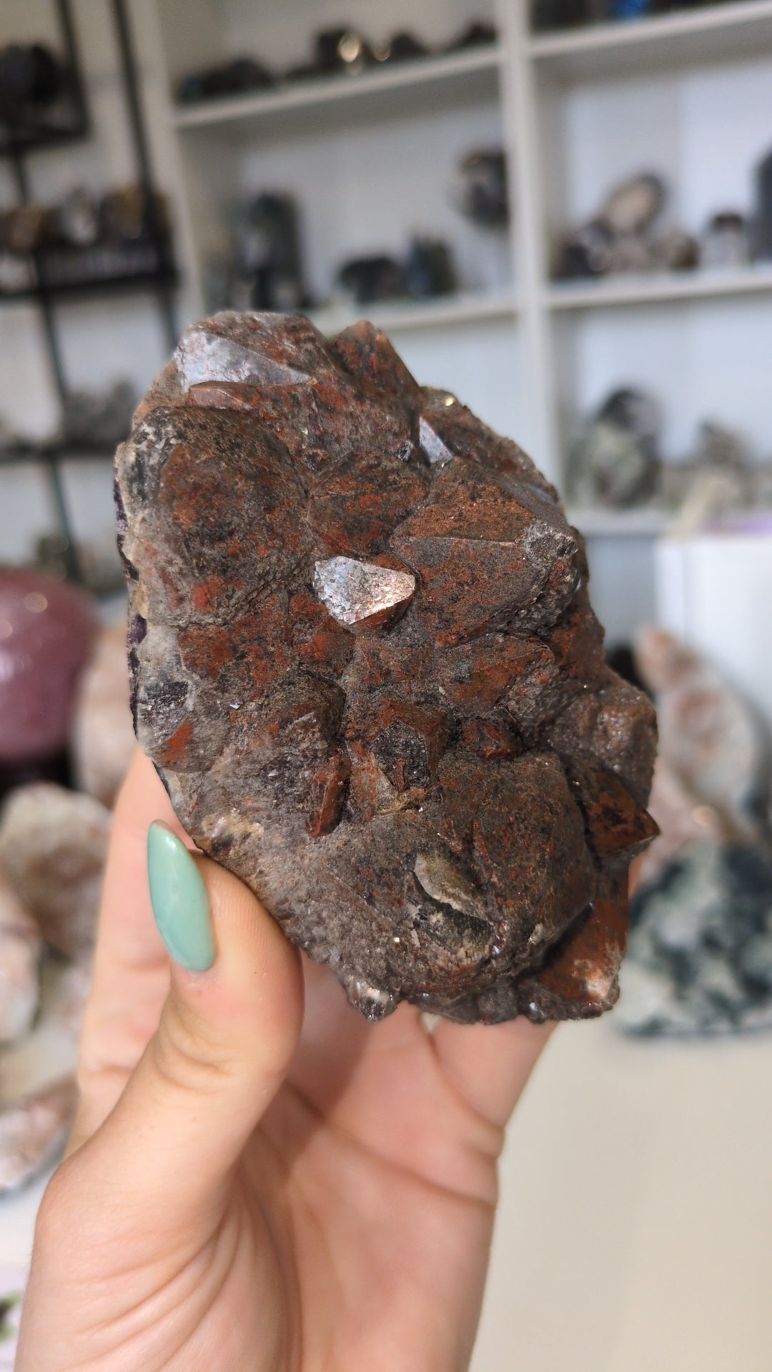 Amethyst with Hematite ✨ S