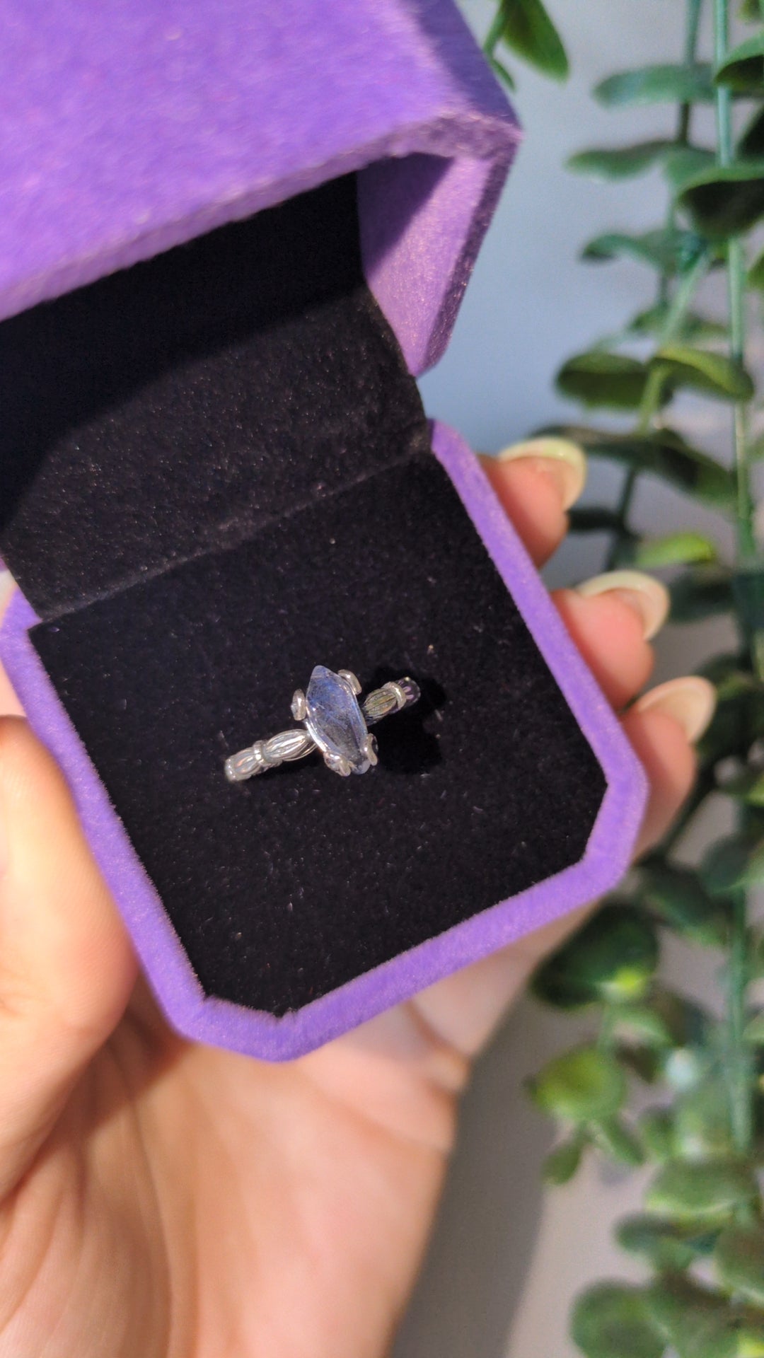 Dumortierite ring ✨