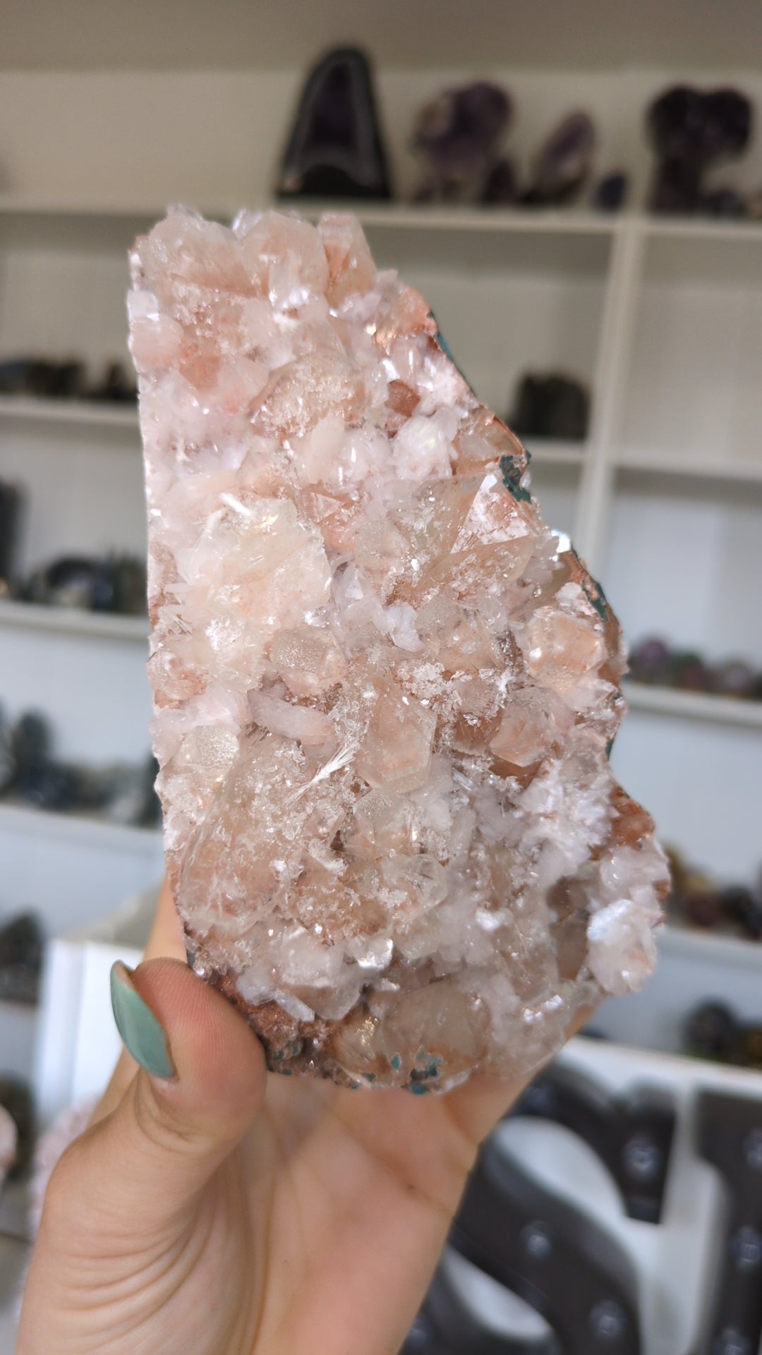 'Strawberry Milkshake' Apophyllite ✨ H