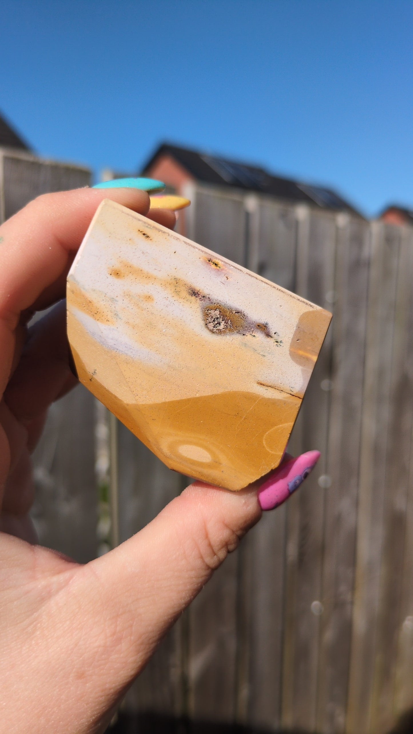 Yellow mookaite freeform B ✨