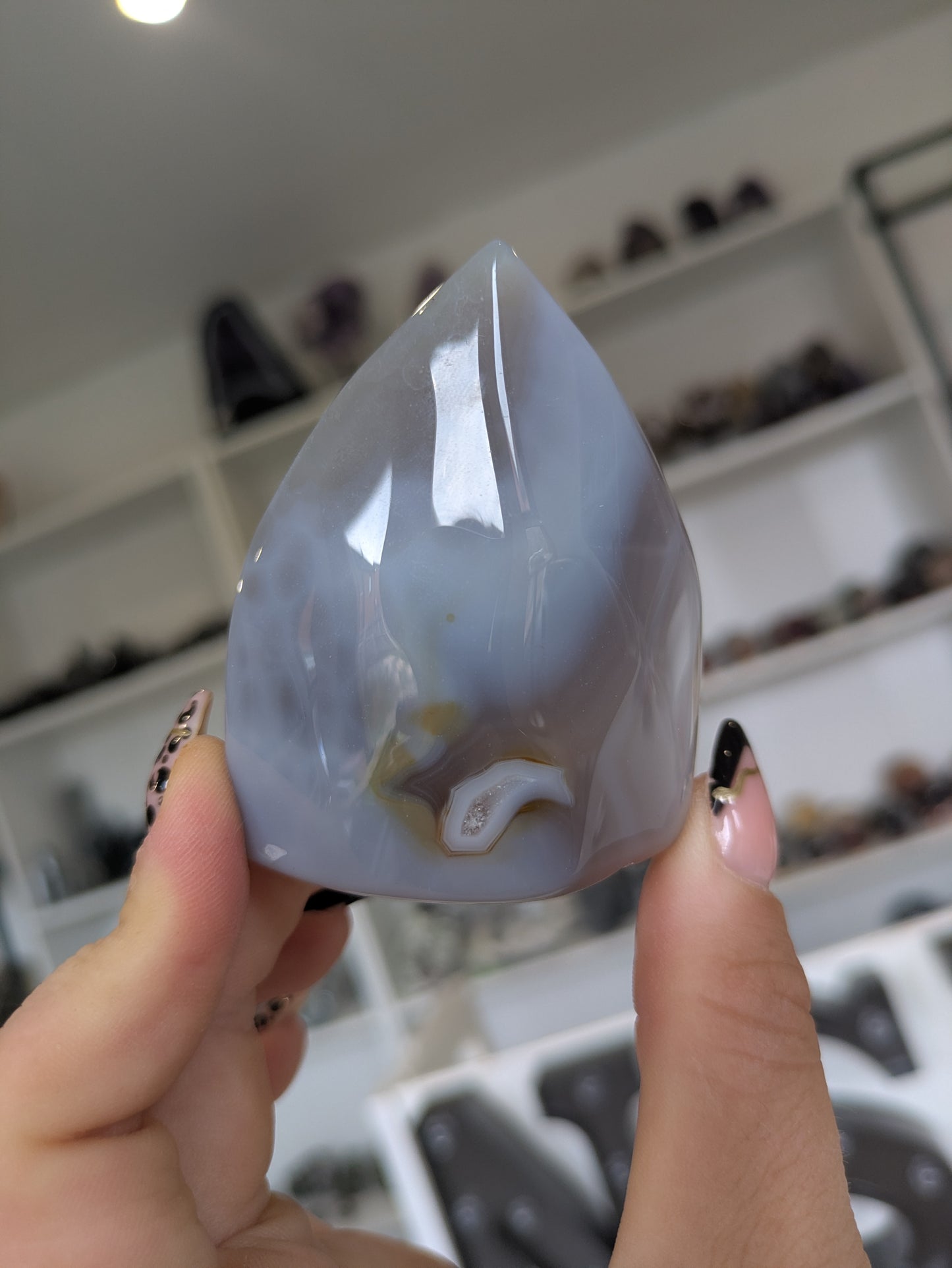 Agate teardrop ✨