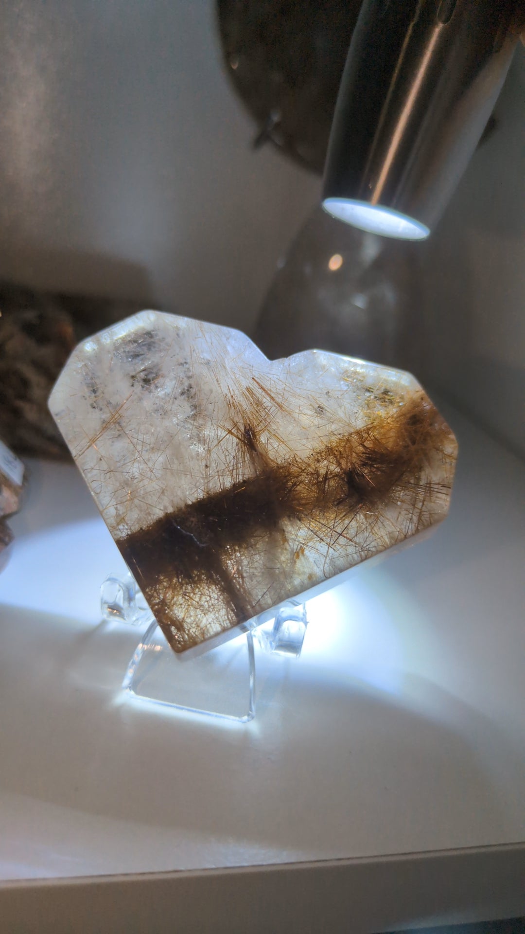 Copper rutile heart ❤️