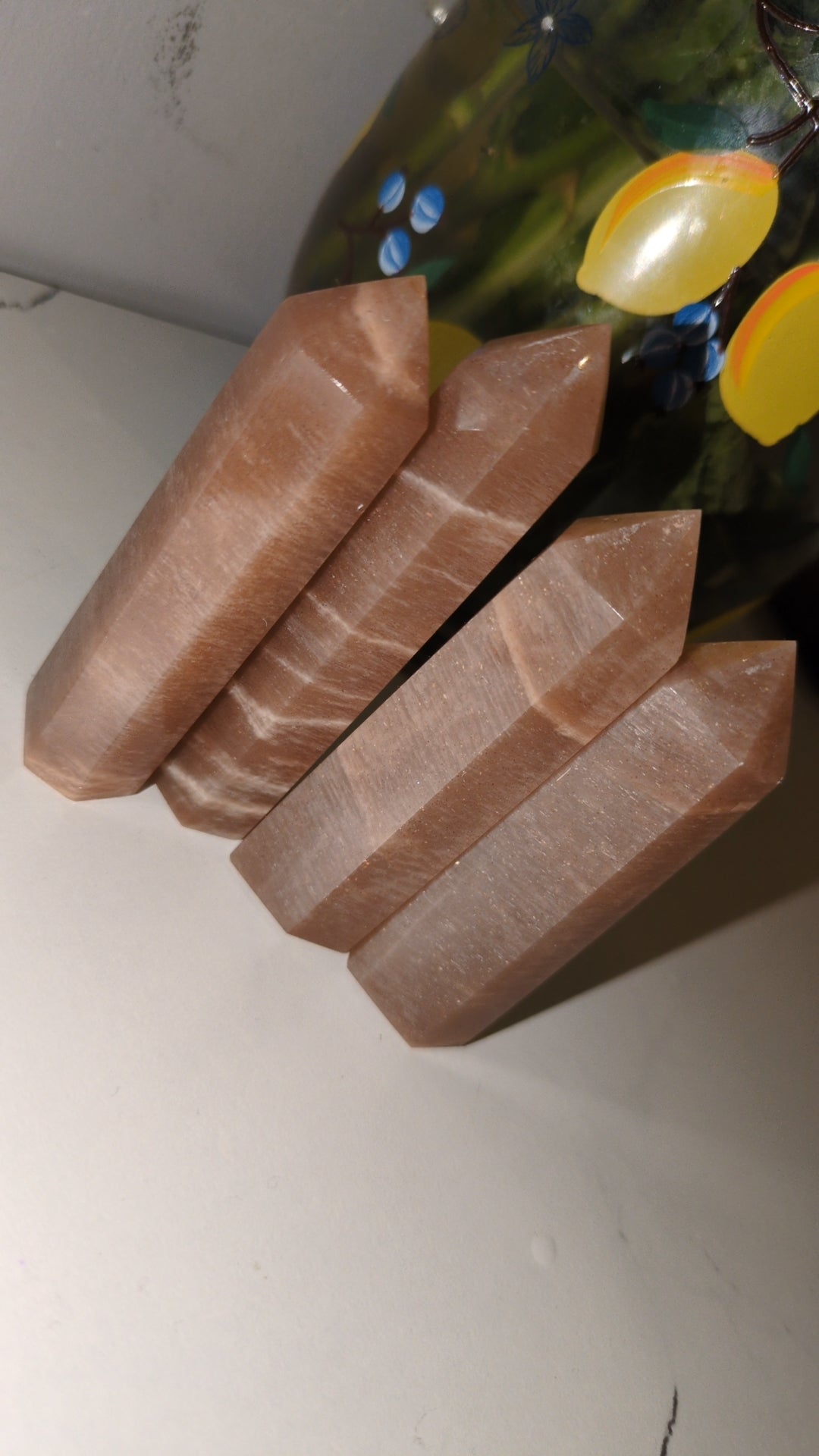 Peach moonstone towers ✨