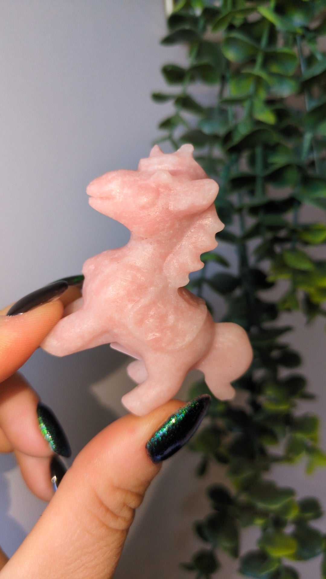Pink opal horse 🐎
