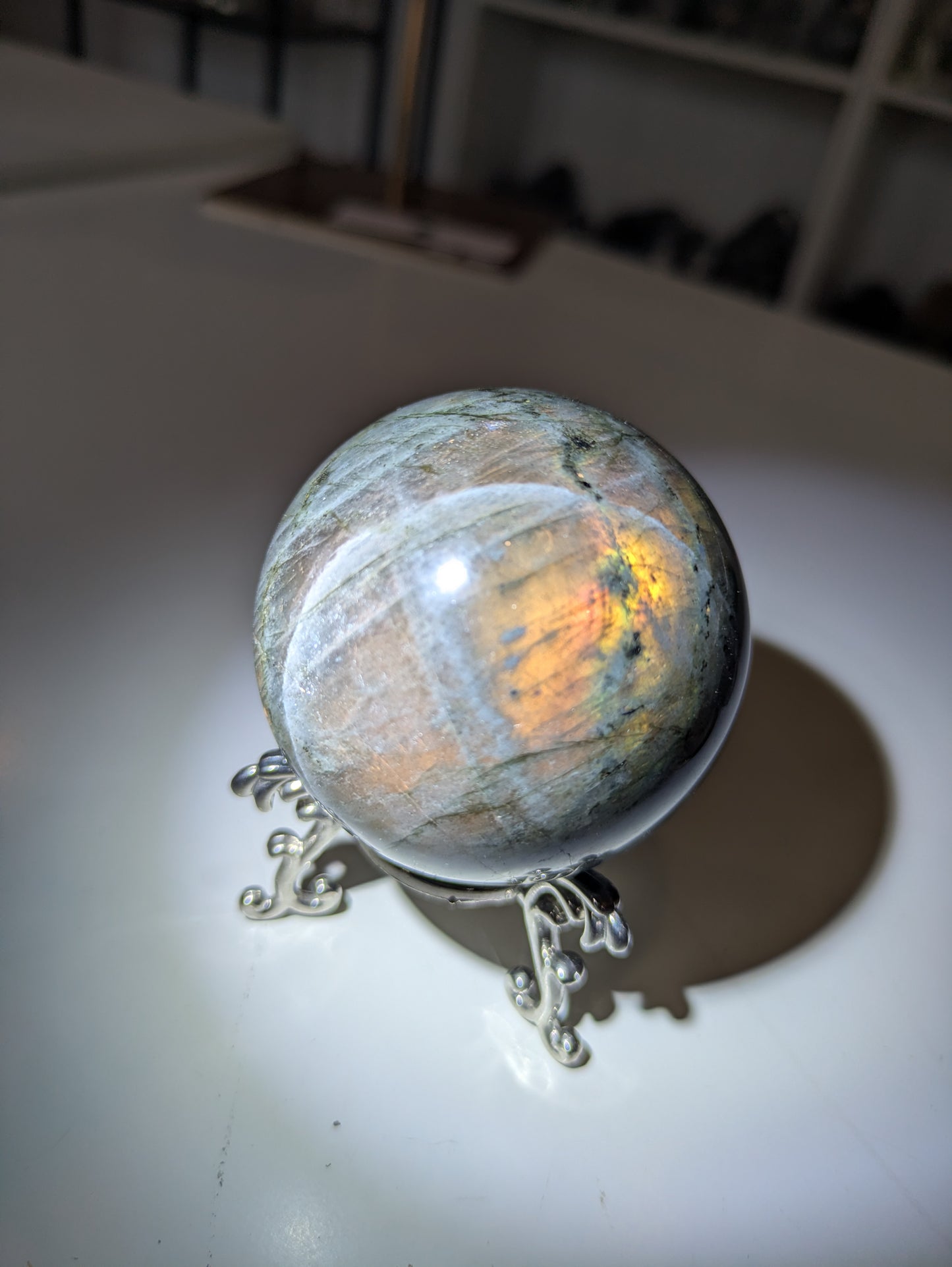 Labradorite sphere ✨