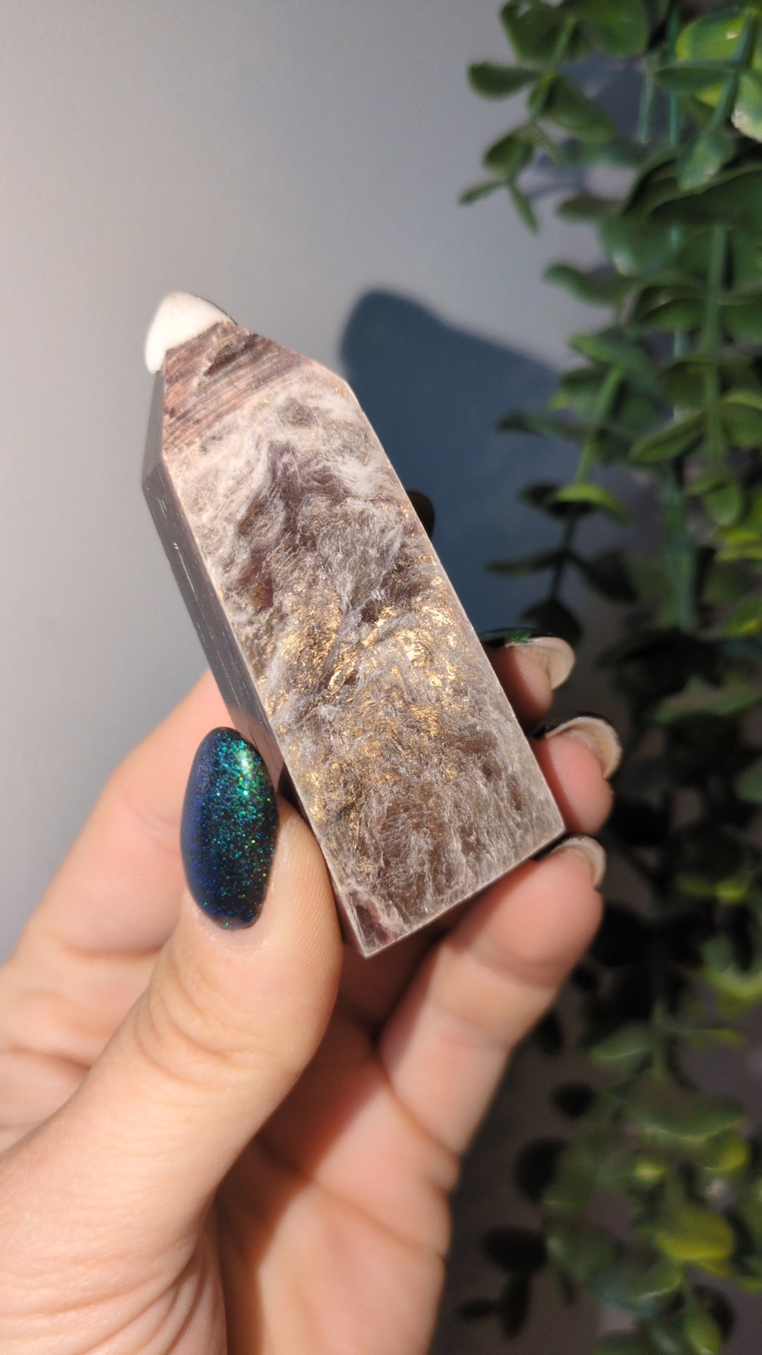 Purple mica towers ✨