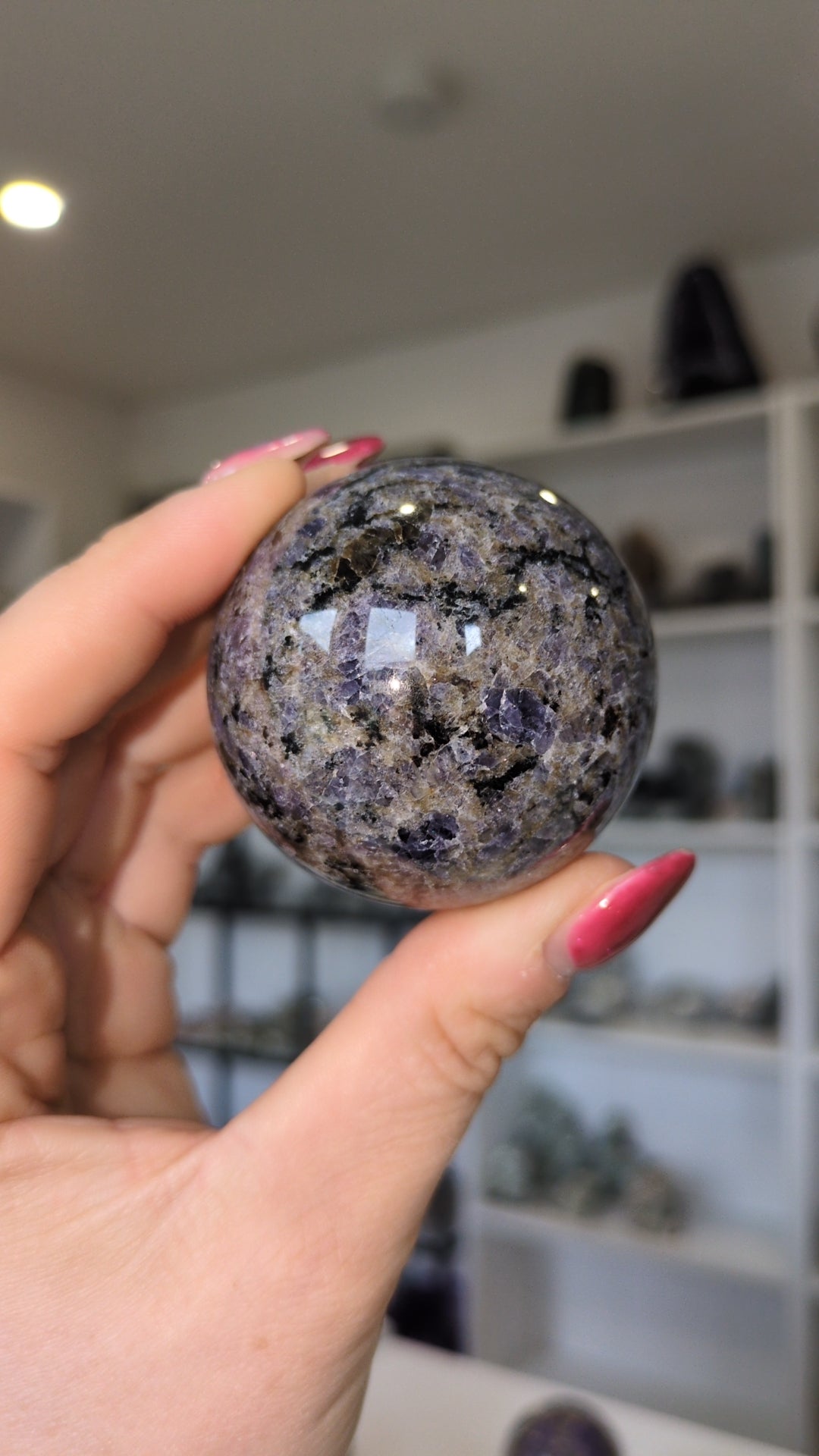 Iolite sphere ✨