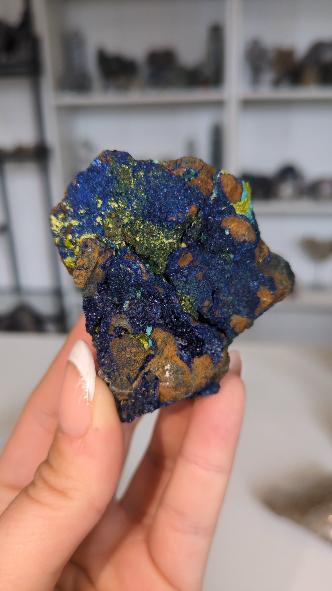 Raw azurite ✨