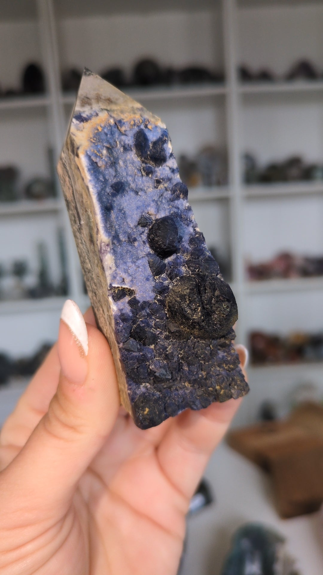 Blueberry flourite tower ✨