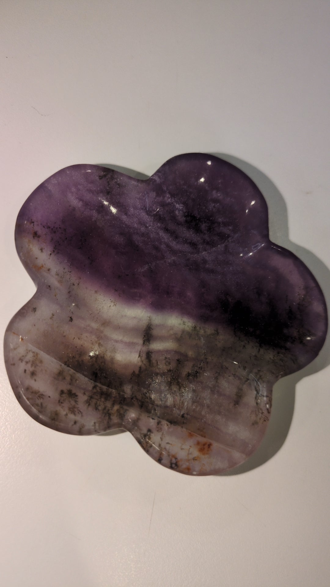 Flourite bowl with dentrite ✨