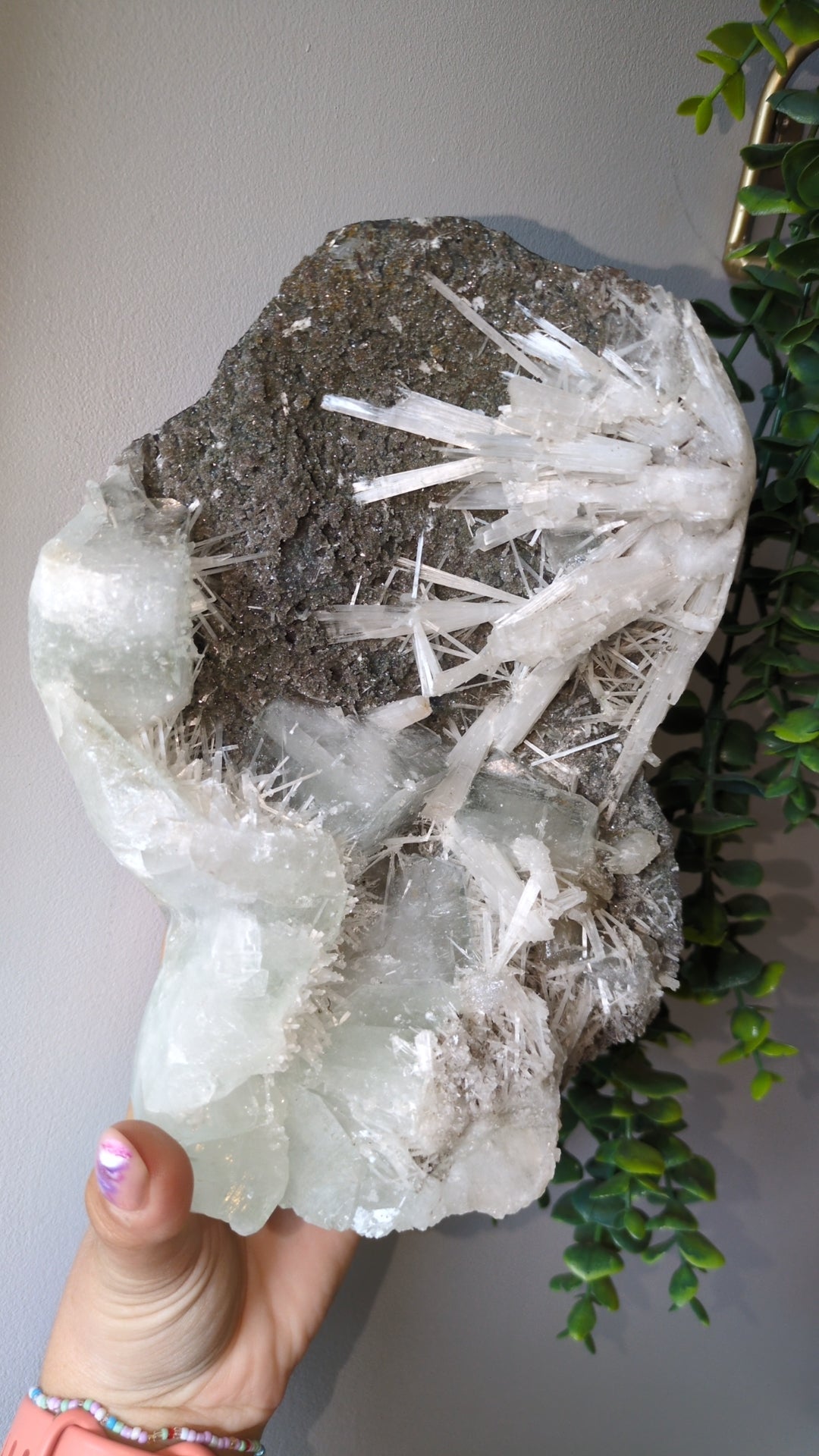 Scolecite Sprayed Apophyllite ✨