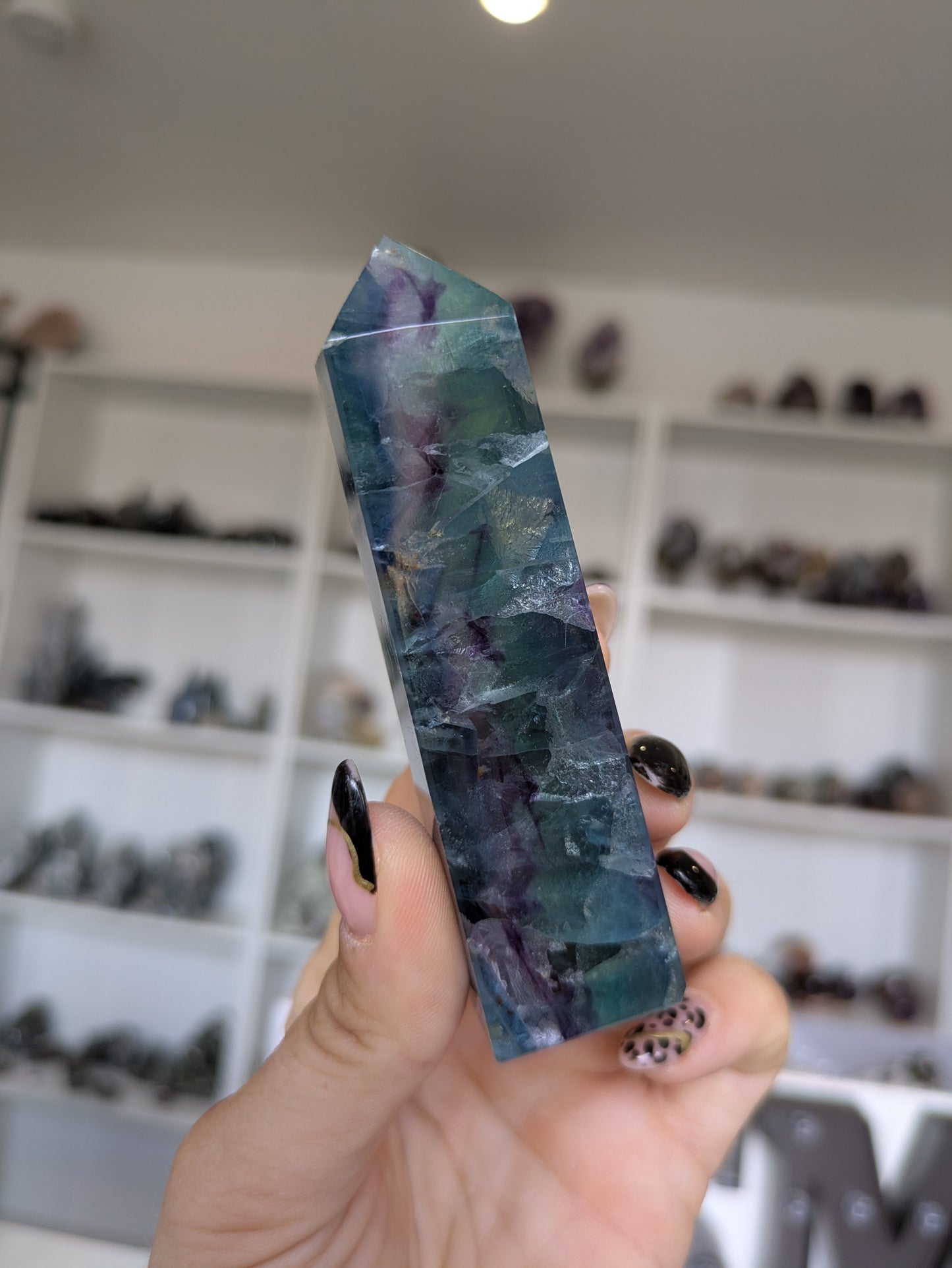Rainbow flourite tower ✨ C