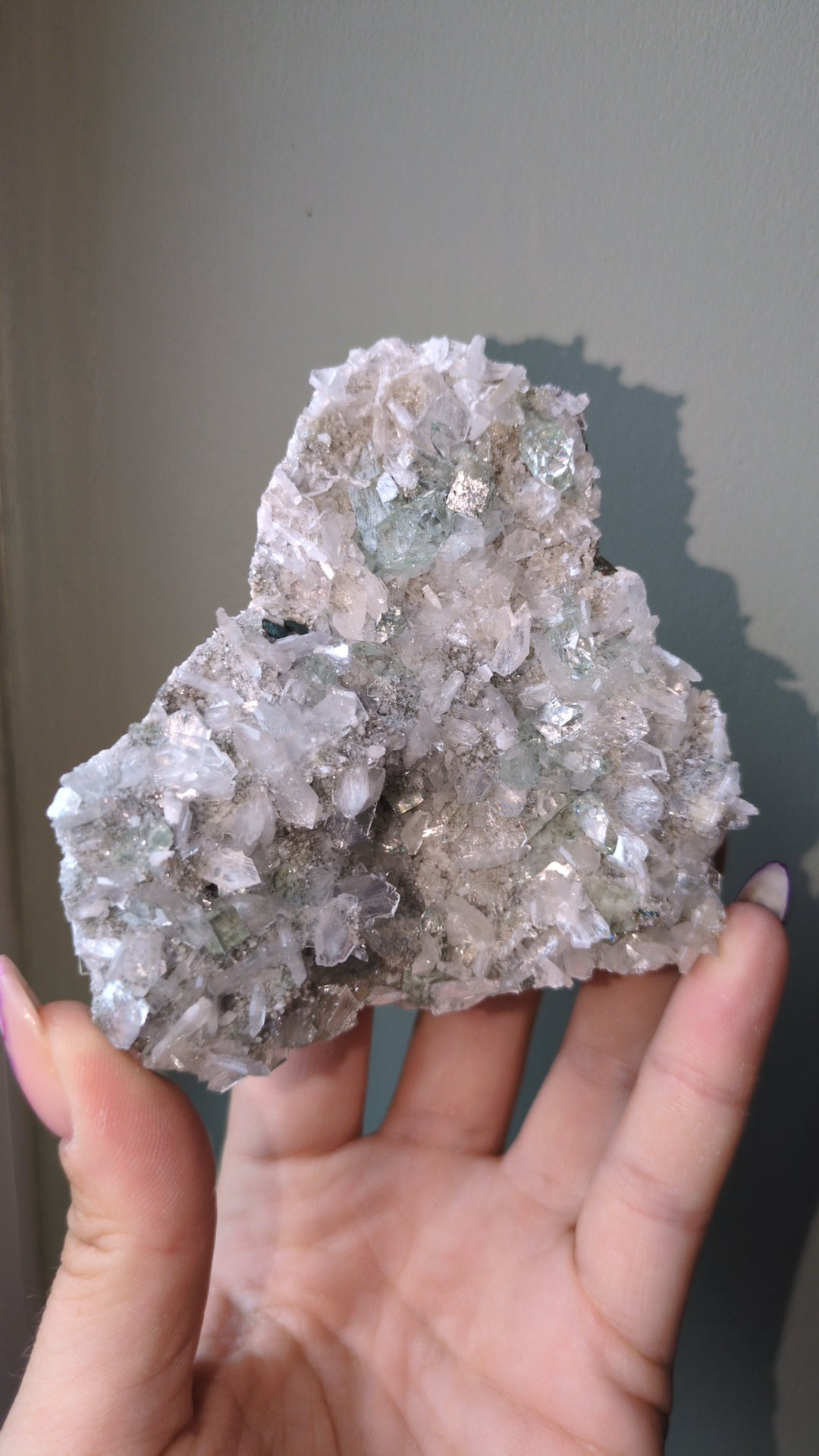 Icy Mint Apophyllite ✨ O
