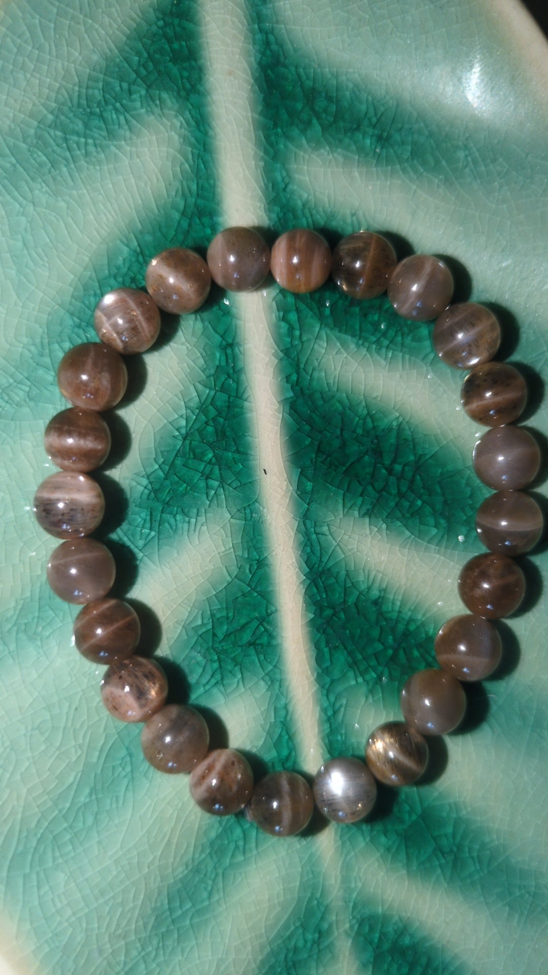Sunstone mixed moonstone bracelet ✨