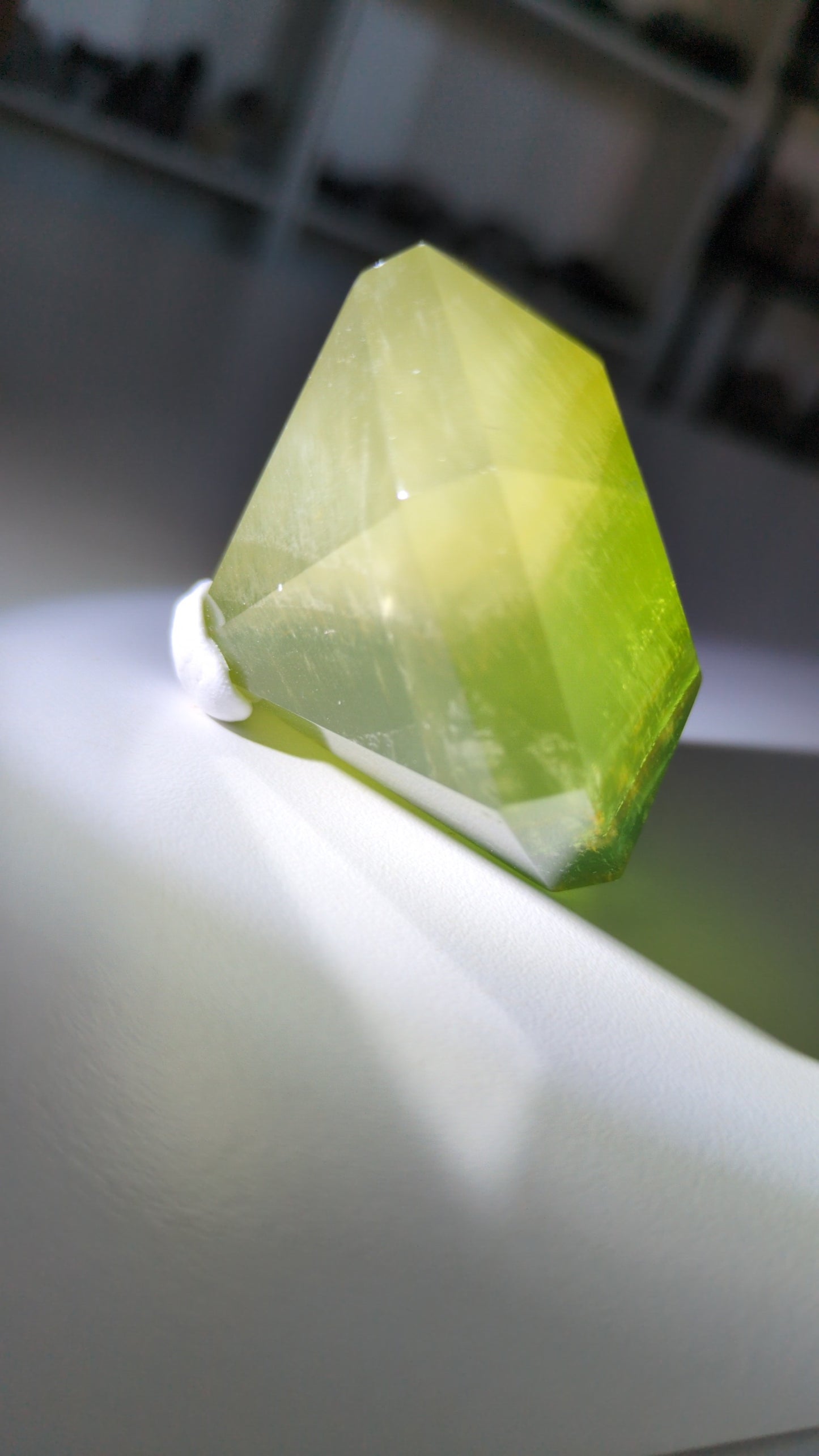 Lemon and lime flourite diamond B 💎