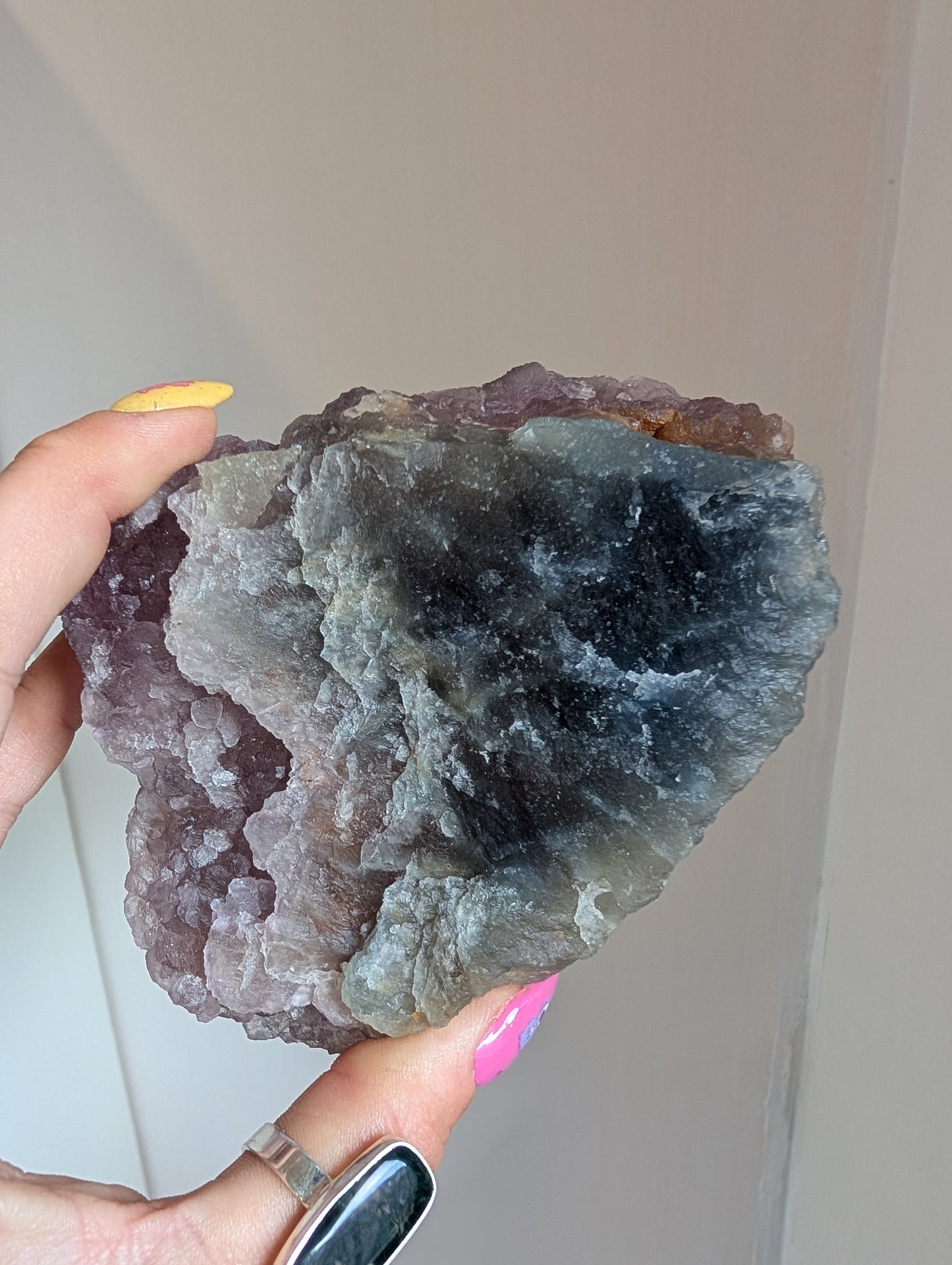 Colourful Raw flourite ✨
