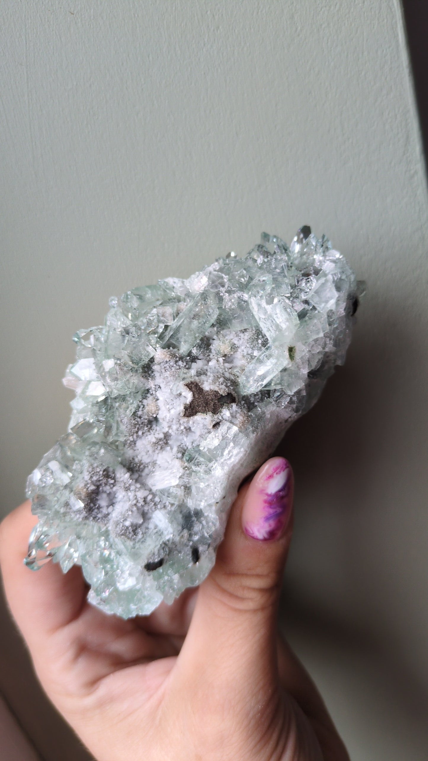 Icy Mint Apophyllite ✨ N