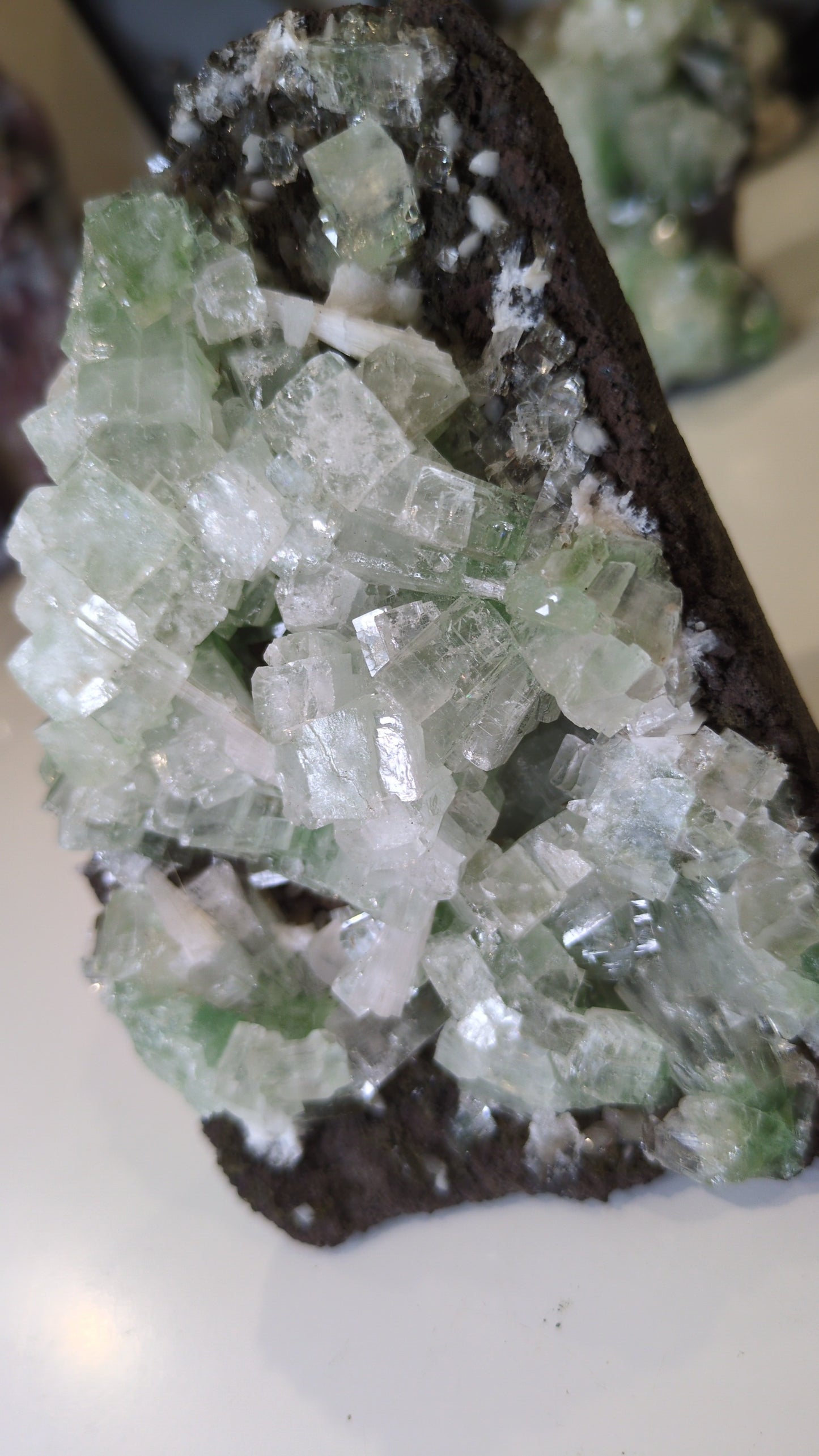 Green Disco Apophyllite ✨ D