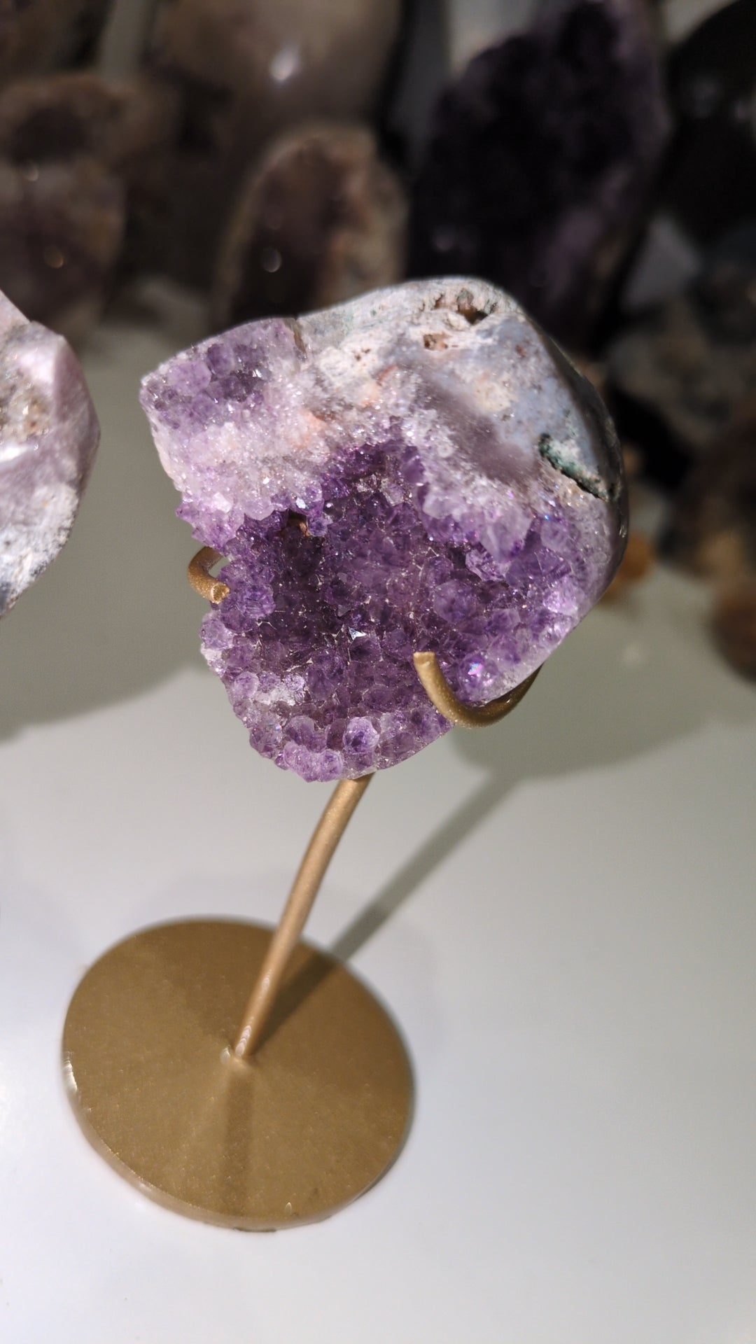 Raw Pink amethyst freeform ✨