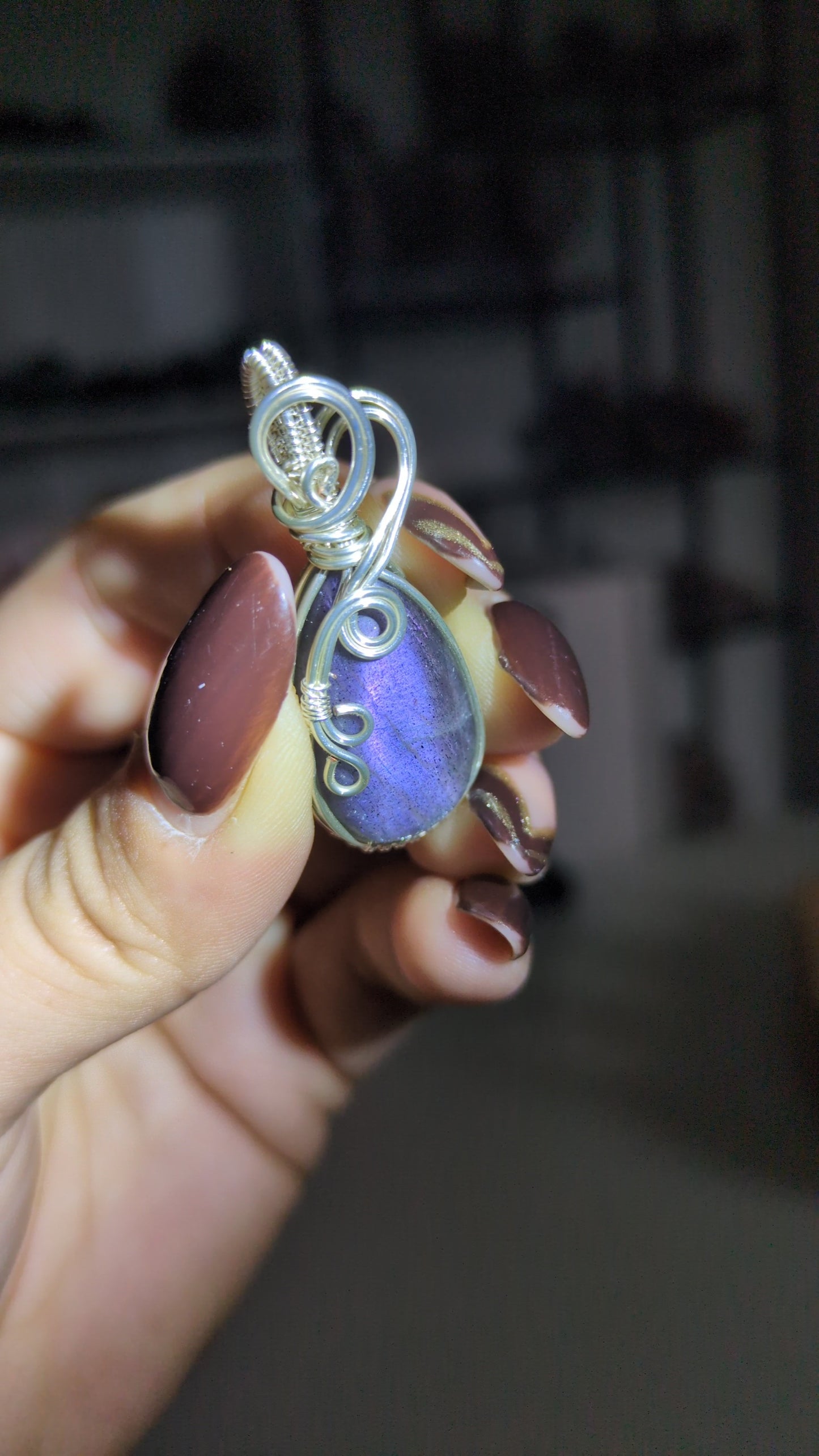 Labradorite pendant H ✨