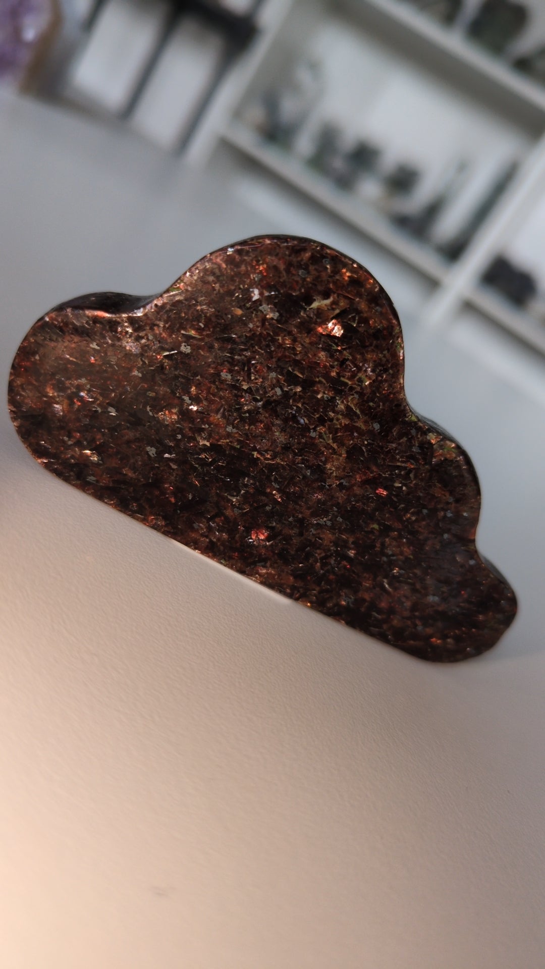 Red mica cloud ☁️