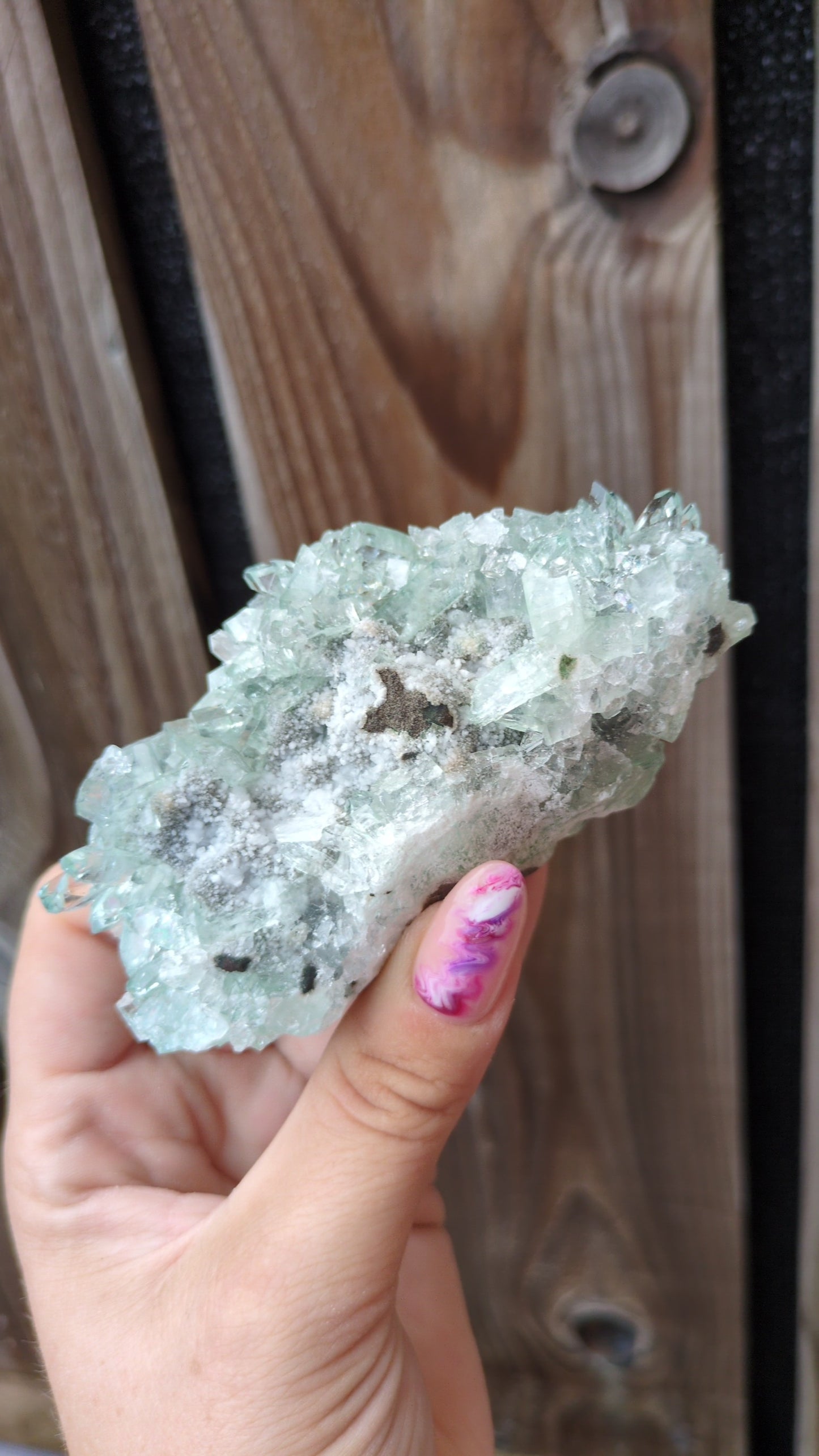 Icy Mint Apophyllite ✨ N
