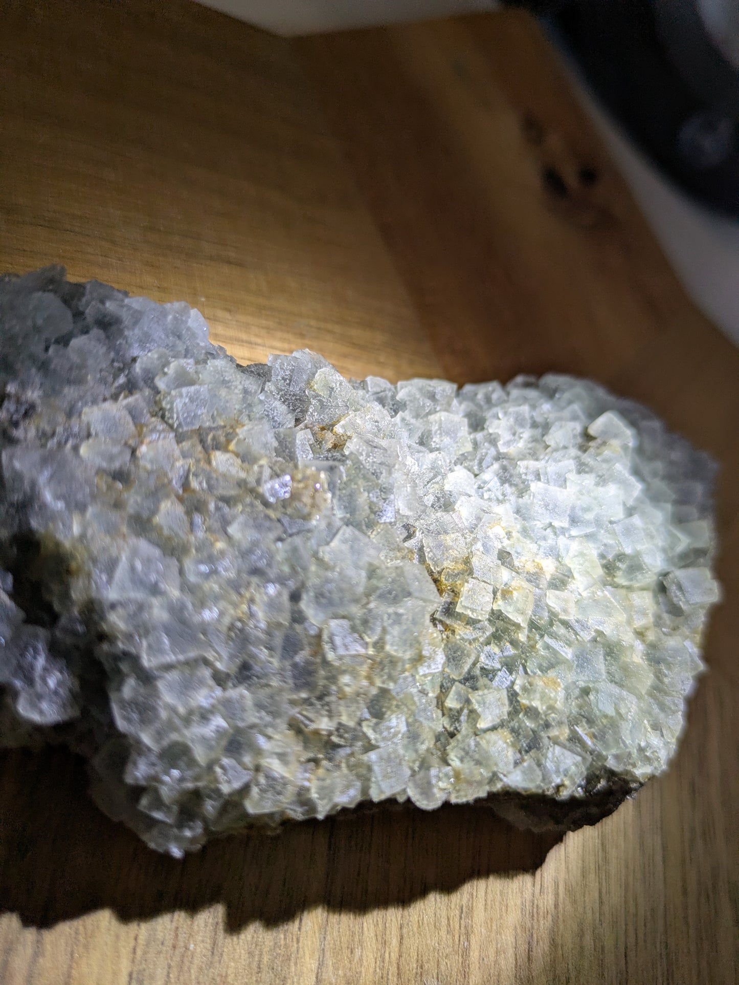 Blue flourite specimen ✨