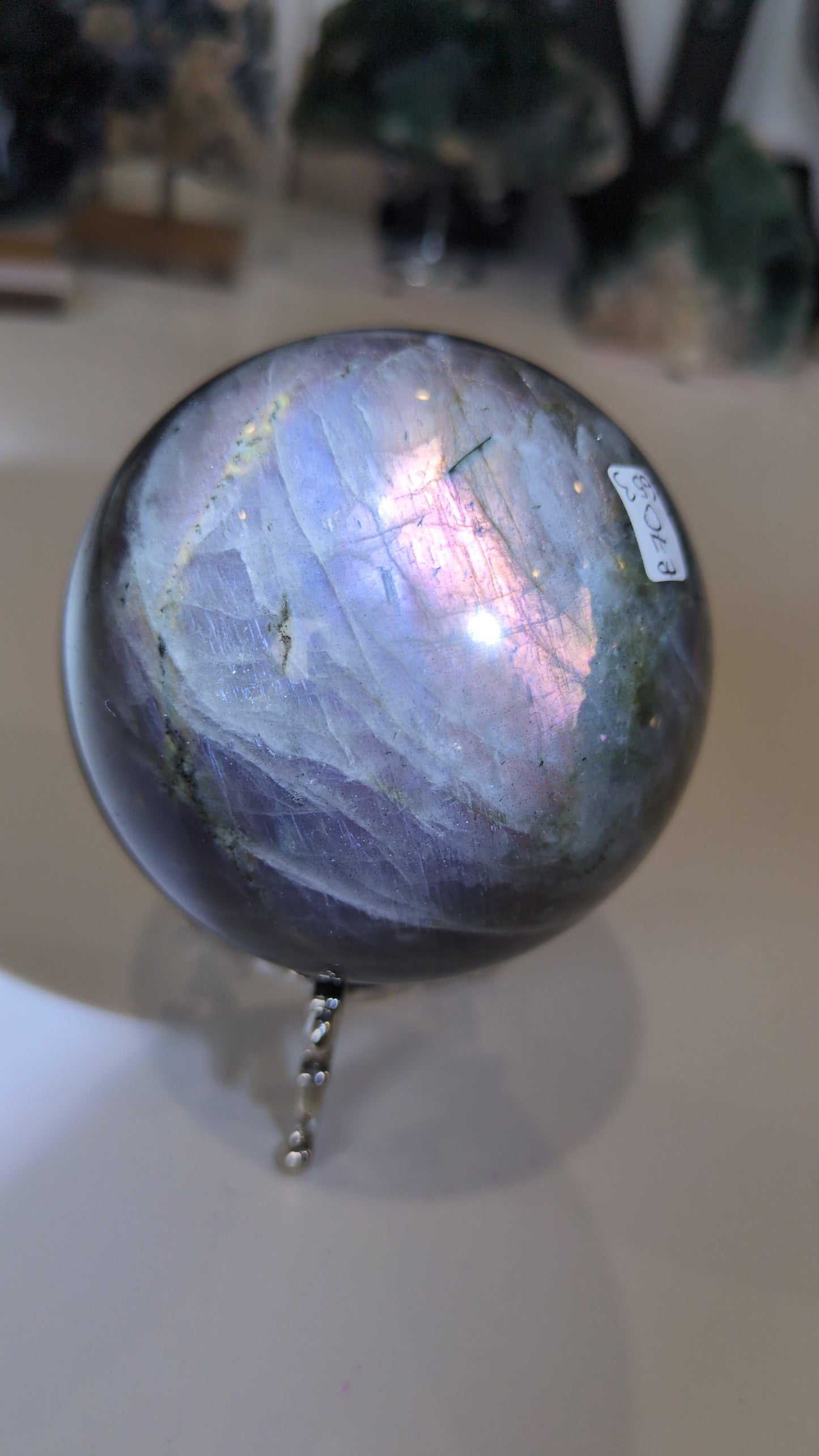 High quality labradorite sphere ✨ B
