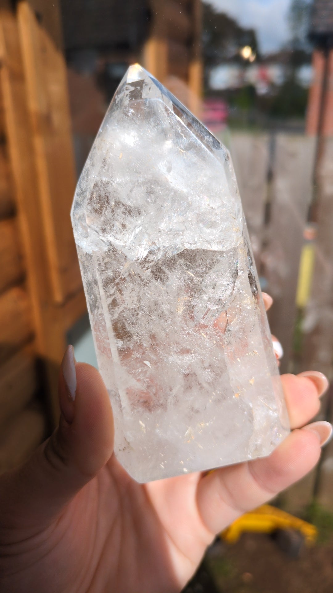 Clear quartz tower ✨