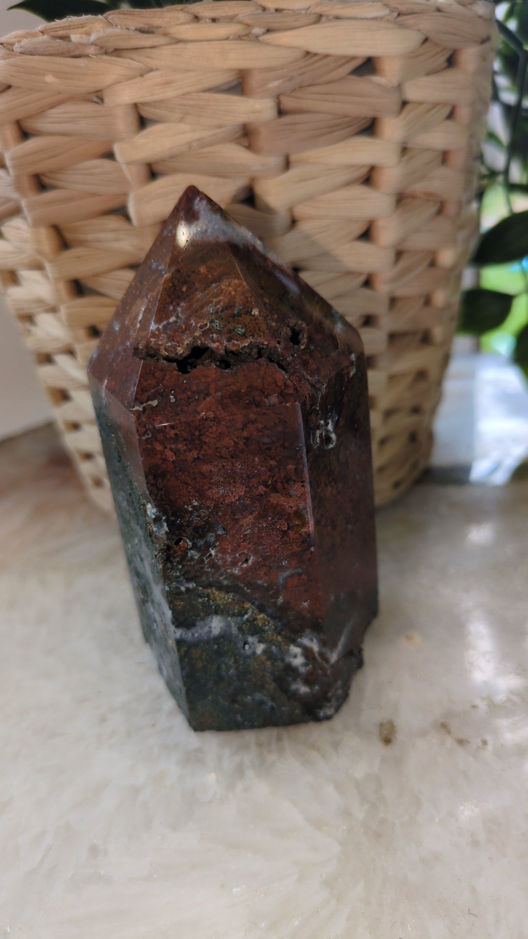 Jasper X pyrite from Brazil (D) ✨
