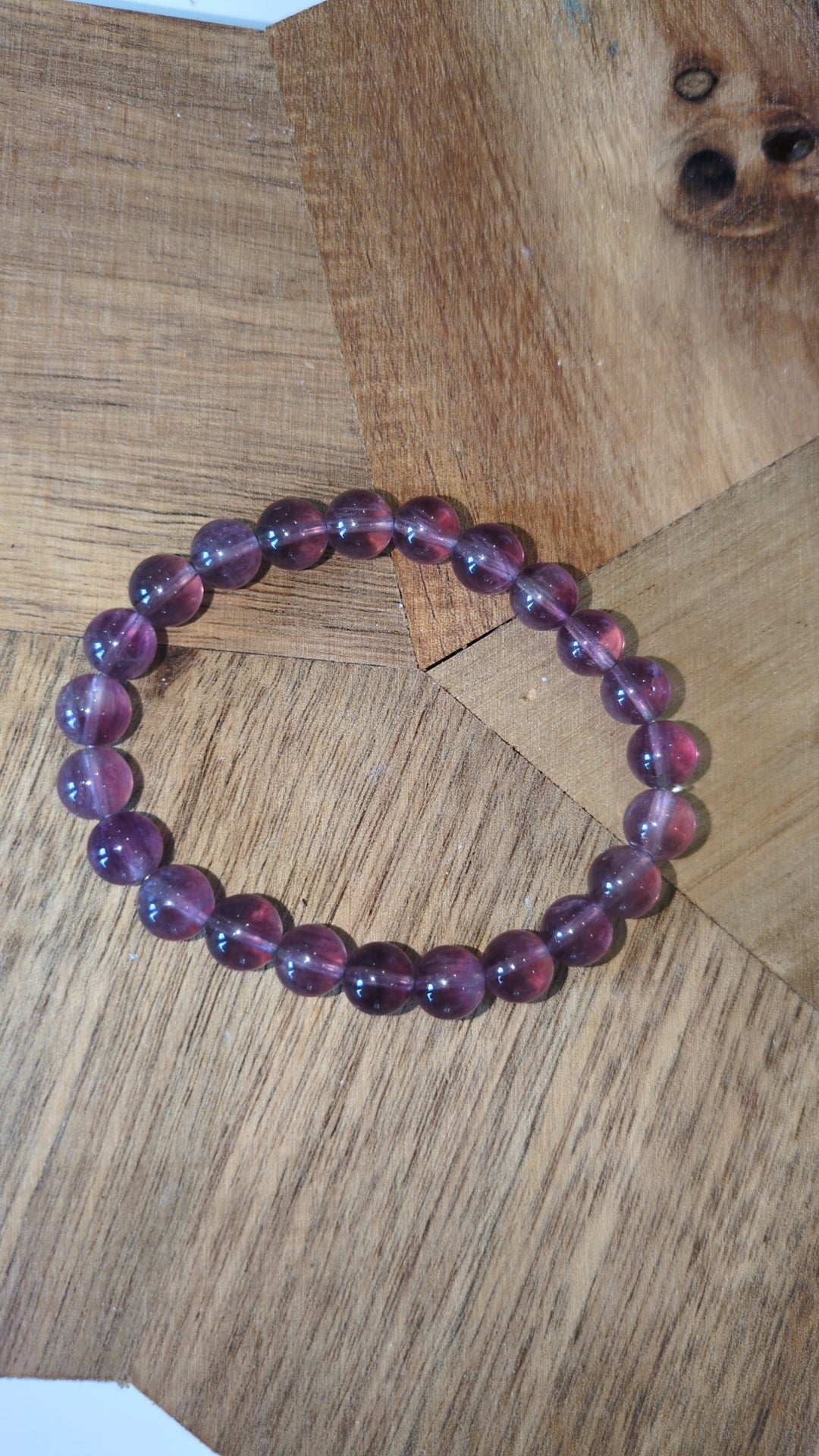 Purple flourite bracelet ✨