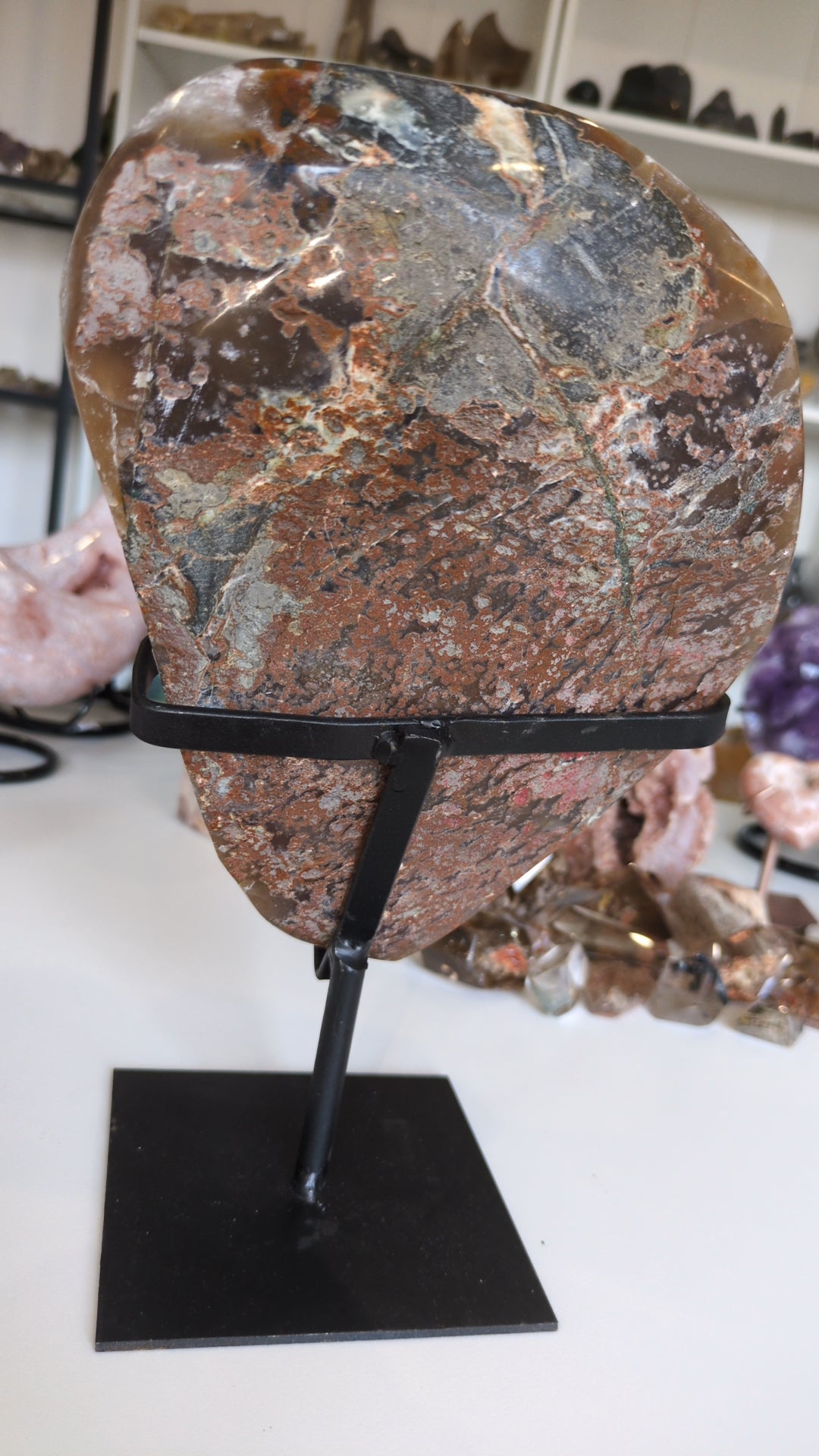 Large amethyst statement piece