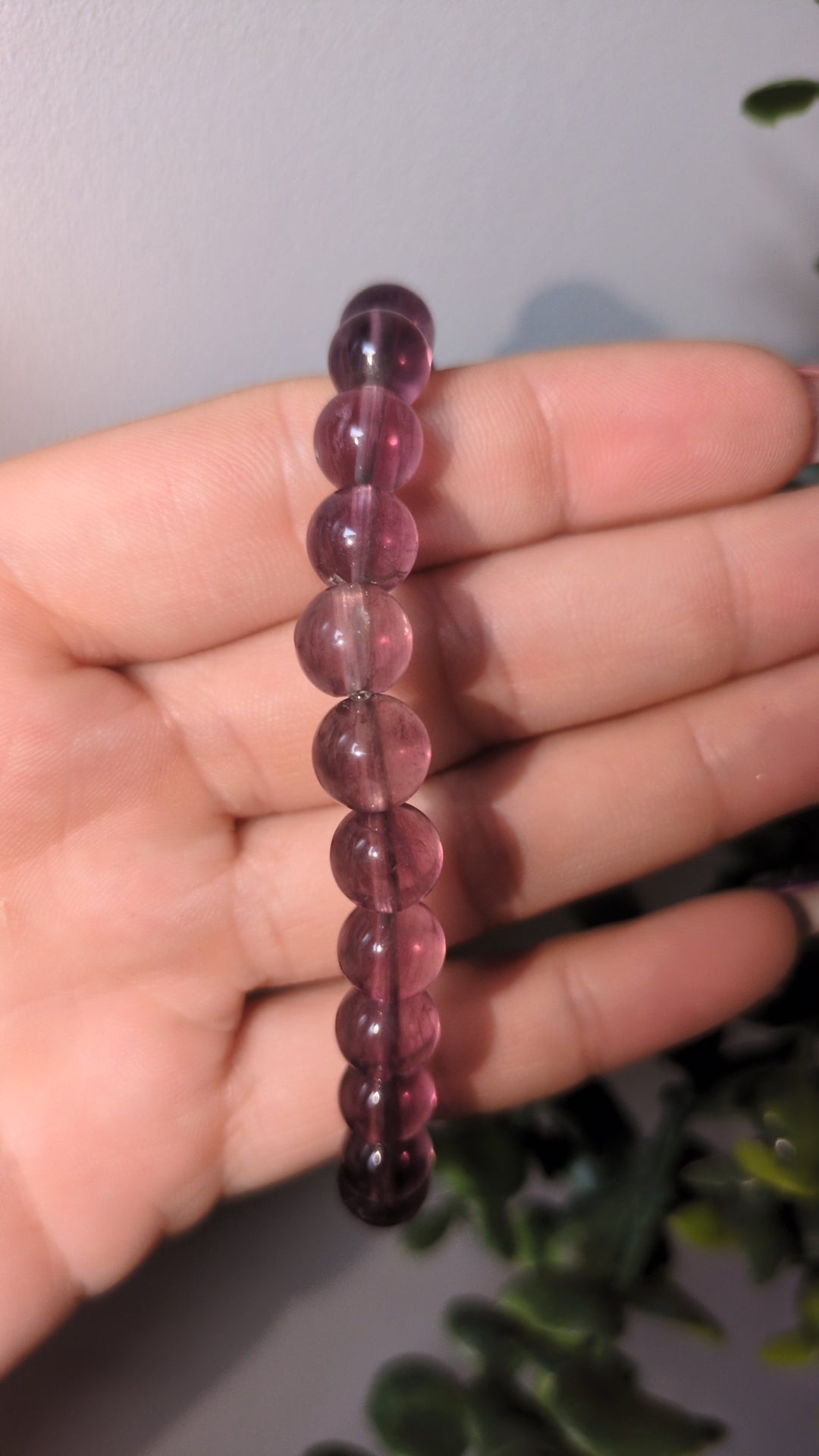 Purple Flourite bracelet ✨