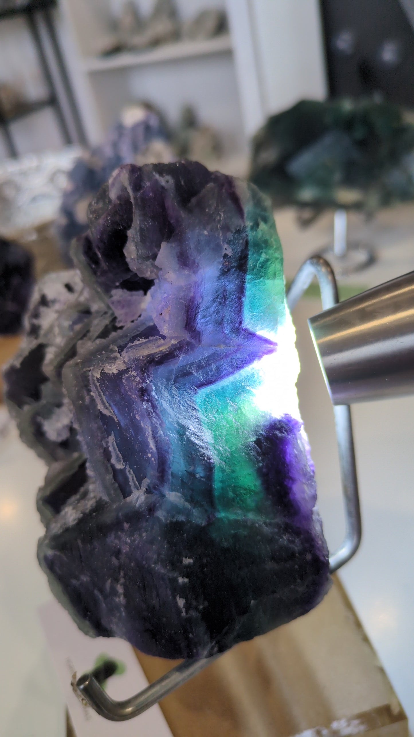 Rainbow flourite ✨ B
