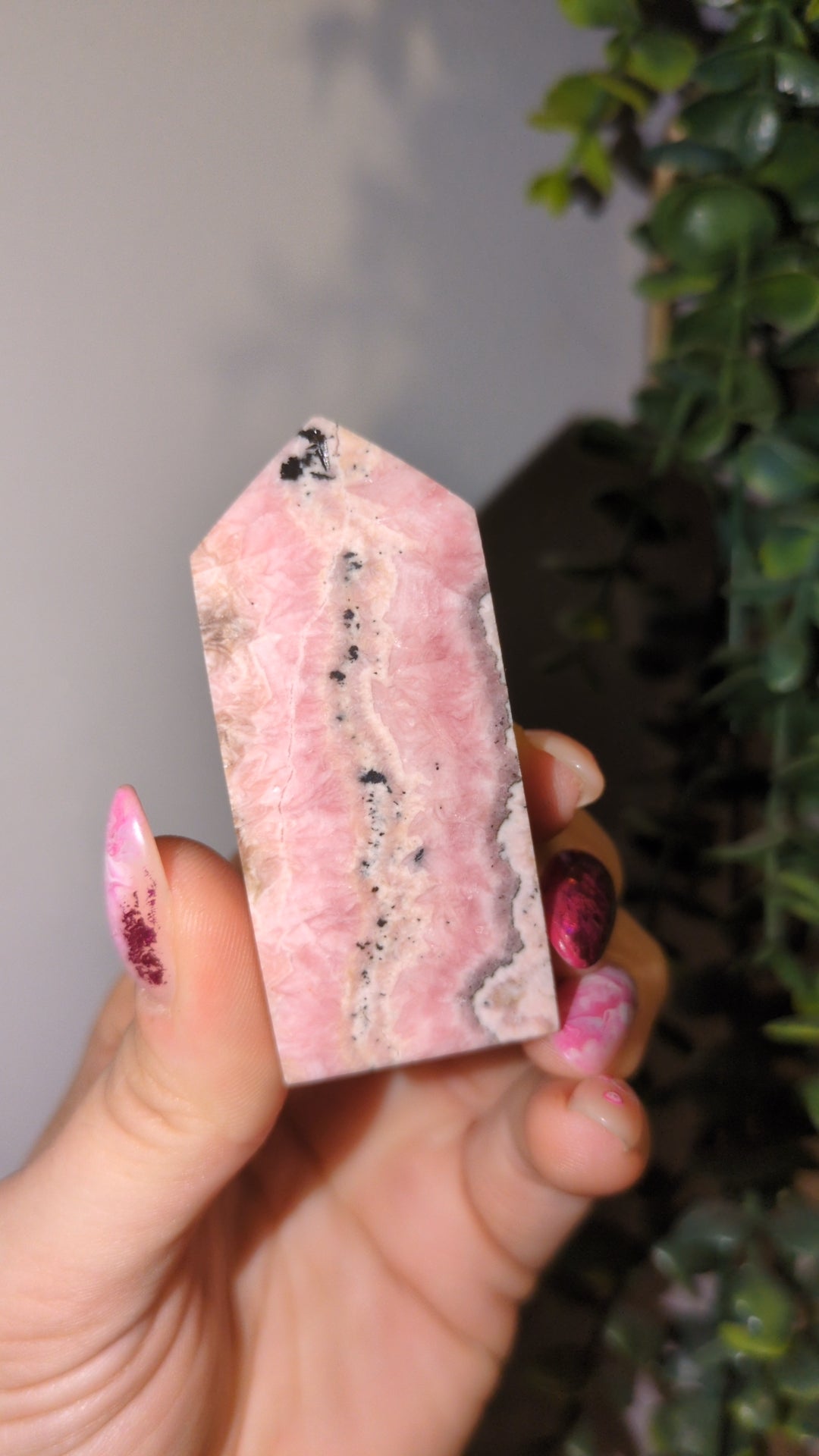 Rhodochrosite tower ✨