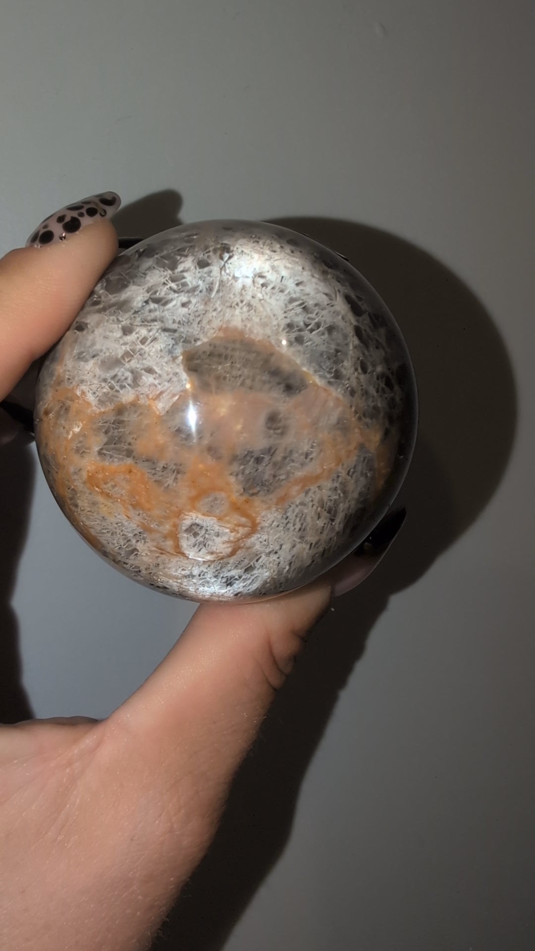 Black moonstone sphere ✨ B