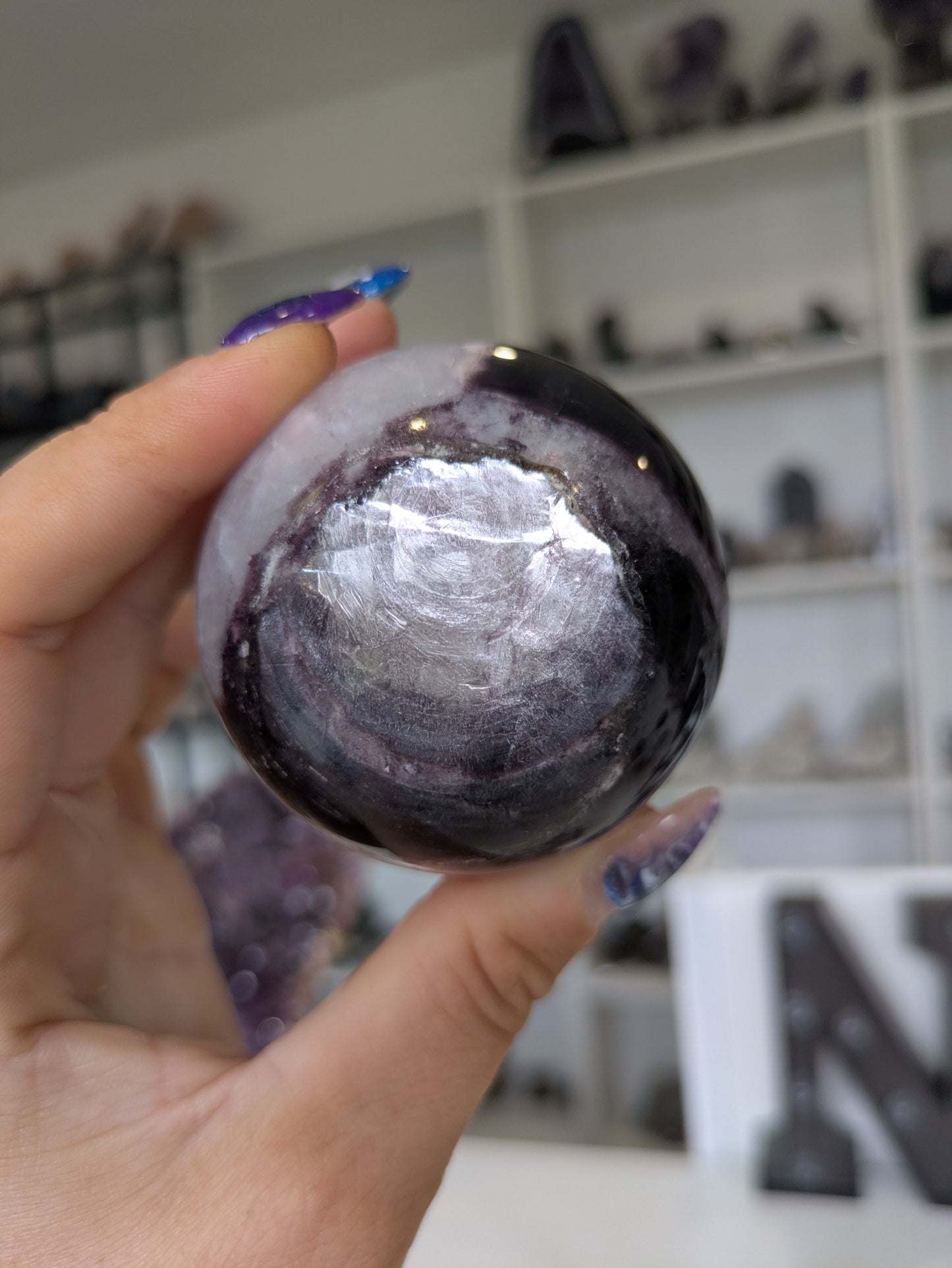 Mica & quartz sphere ✨ B