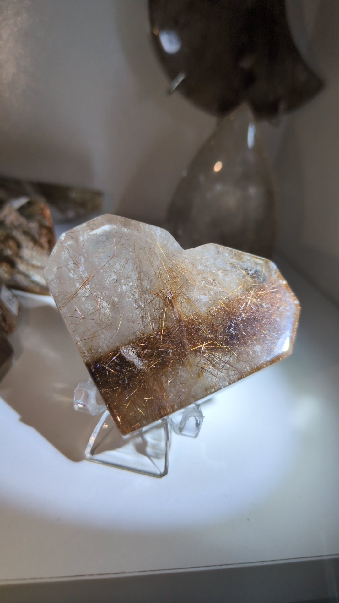 Copper rutile heart ❤️